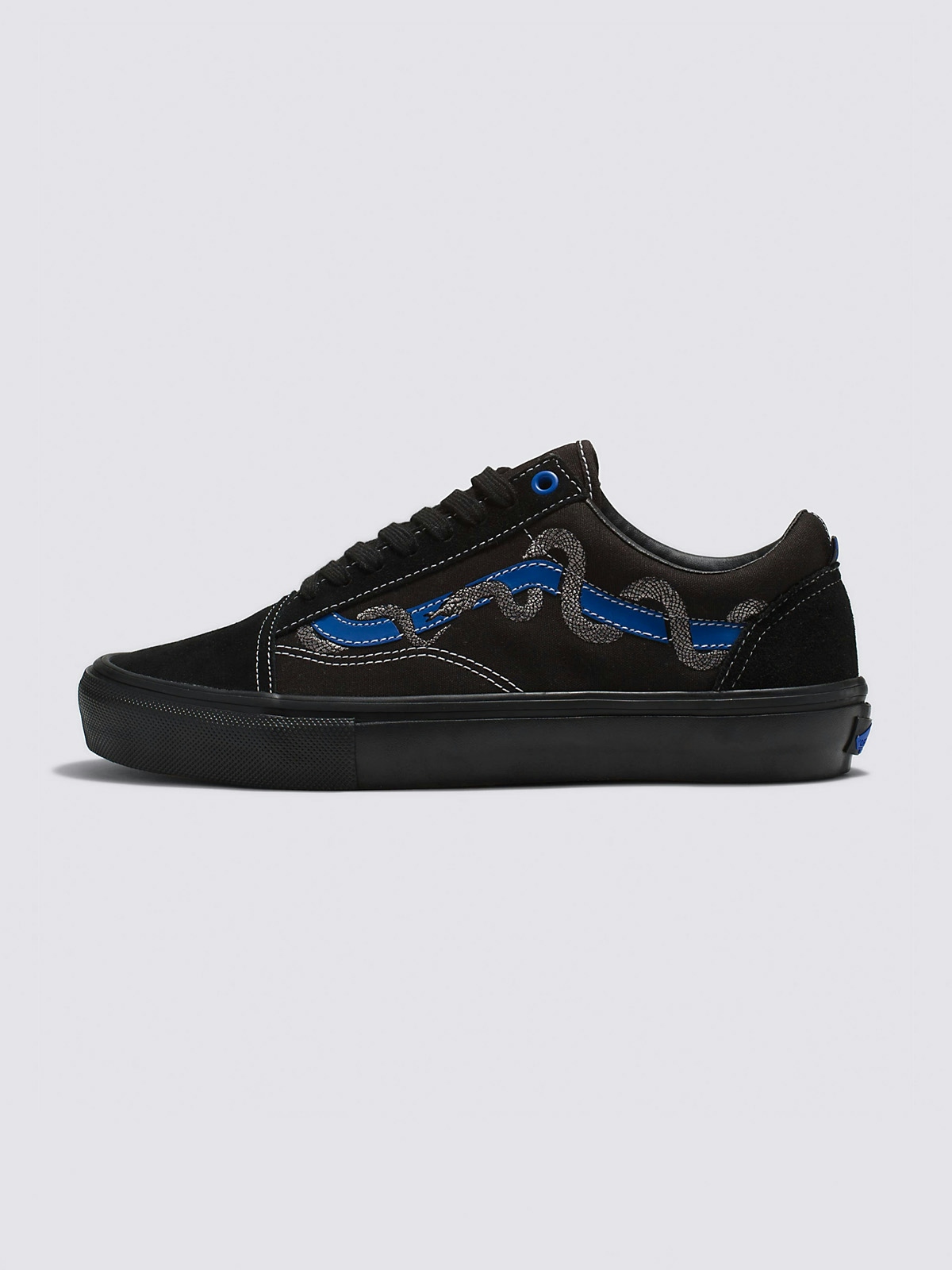 Vans Sko Skate Old Skool Breana Geering Blue/Black 3