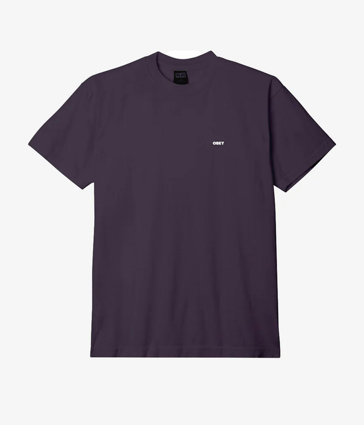 Obey T-shirt Bold Icon Heavyweight Plum Perfect 2