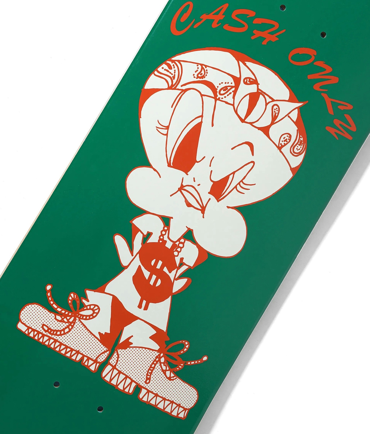 Cash Only Bird Skateboard Green 3