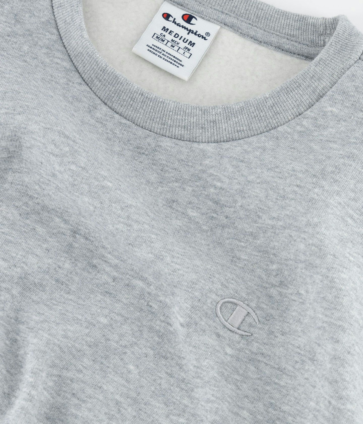 Champion Crewneck Genser Gray 2