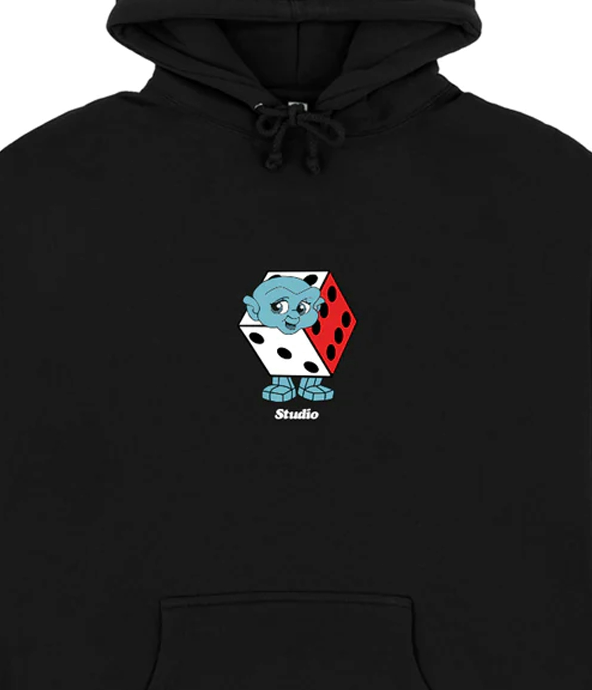 Studio Skateboards Hoodie Dicey Black 2