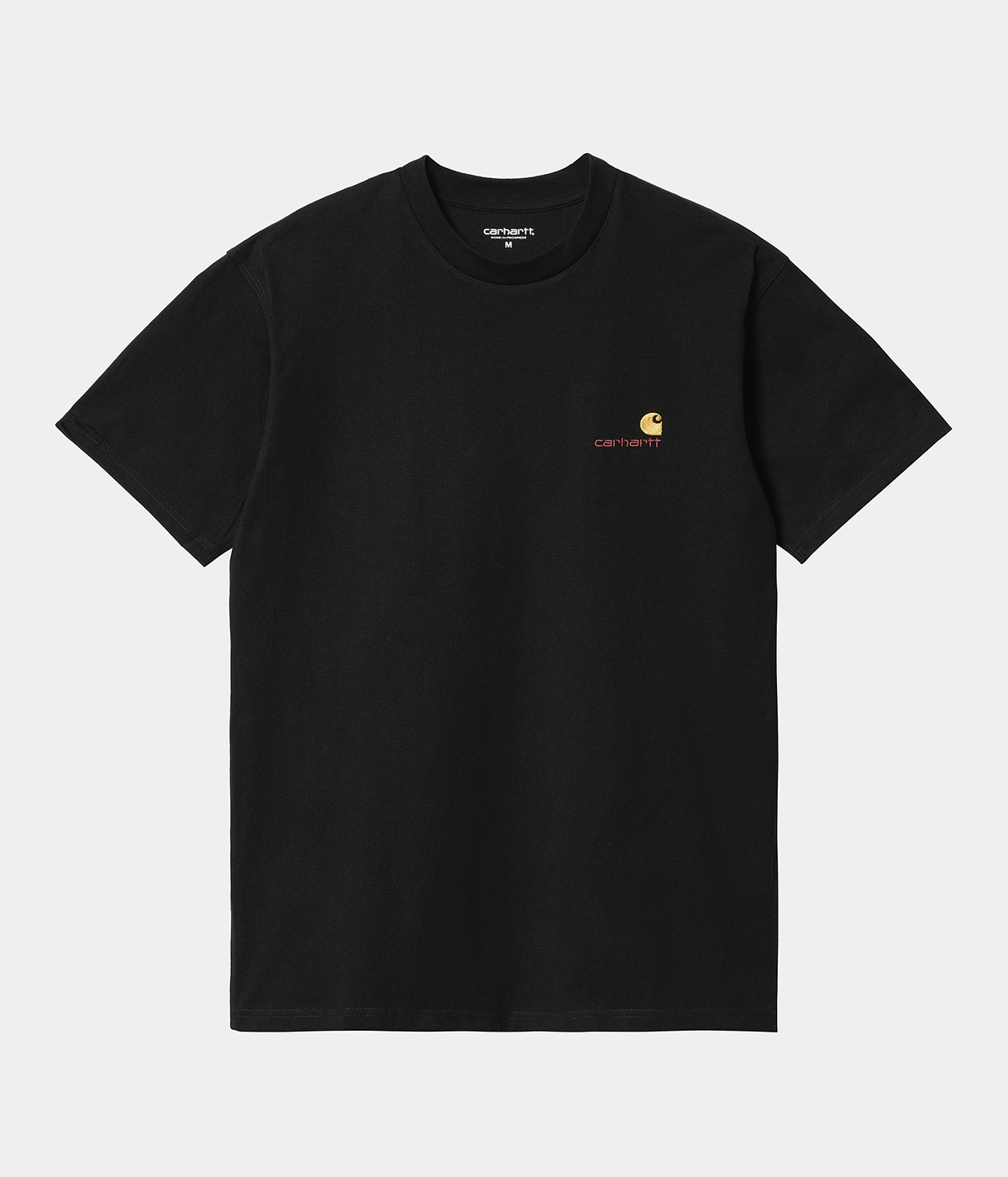 Carhartt T-shirt S/S American Script Black 4