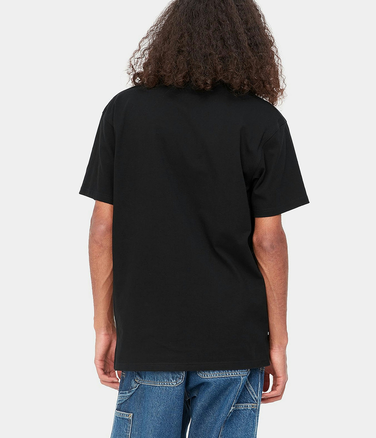 Carhartt T-shirt S/S American Script Black 2