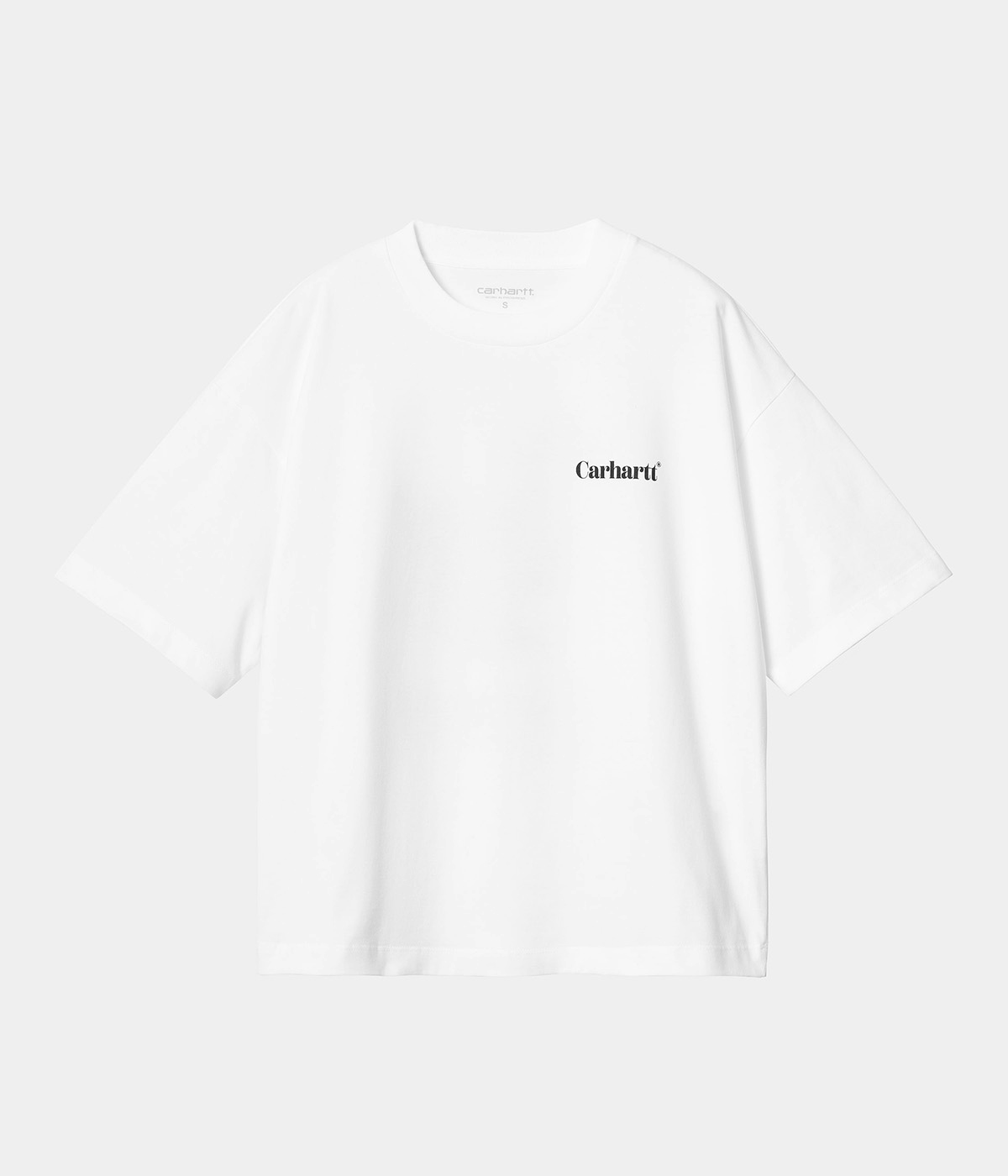 Carhartt T-shirt W' S/S Fold Leo White 4