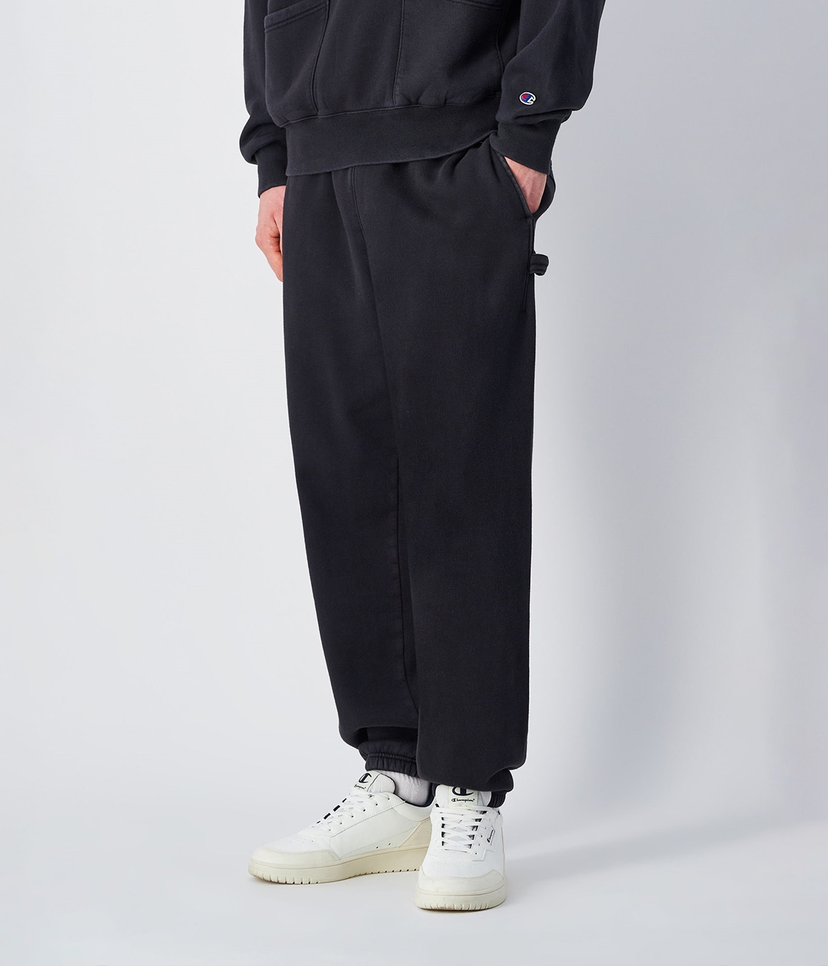 Champion Pants Elastic Cuff Black Beauty