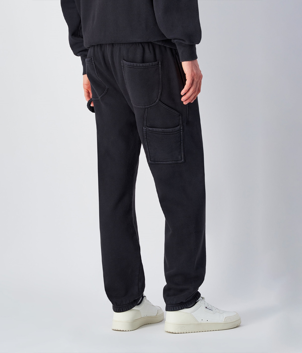 Champion Pants Elastic Cuff Black Beauty 2