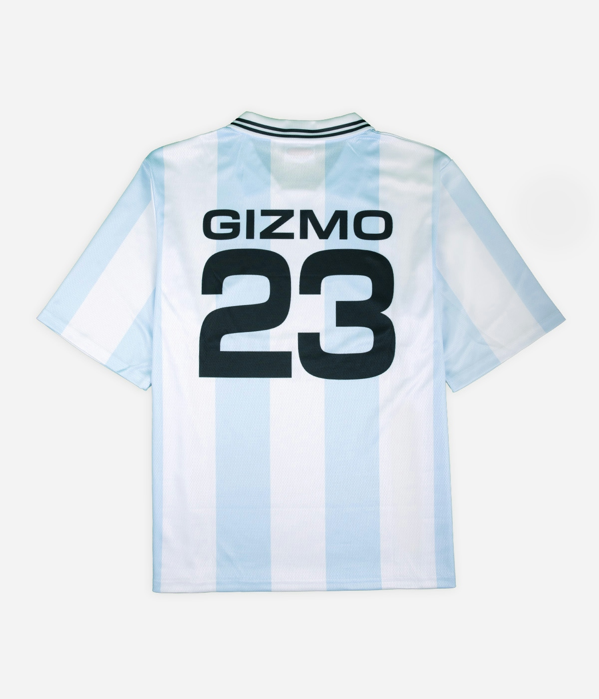 Gizmo Gizmo Soccer Jersey Striped Light Blue 2