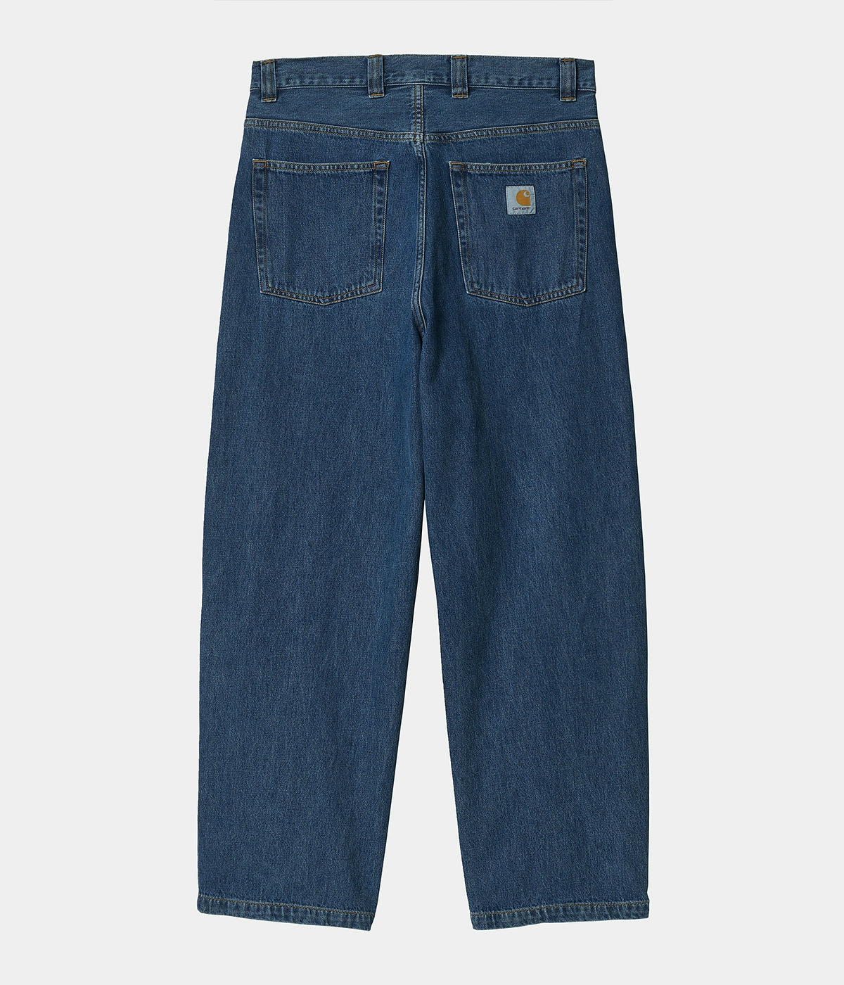 Carhartt Byxor Brandon Blue/Stone washed 4