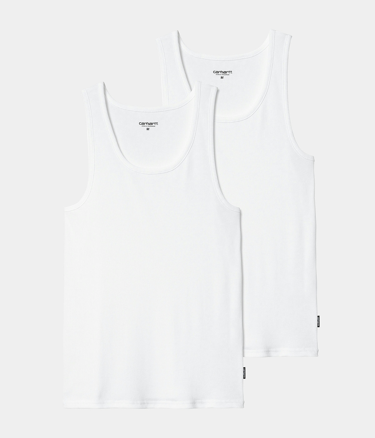 Carhartt Tanktop A-Shirt 2-pack White 2