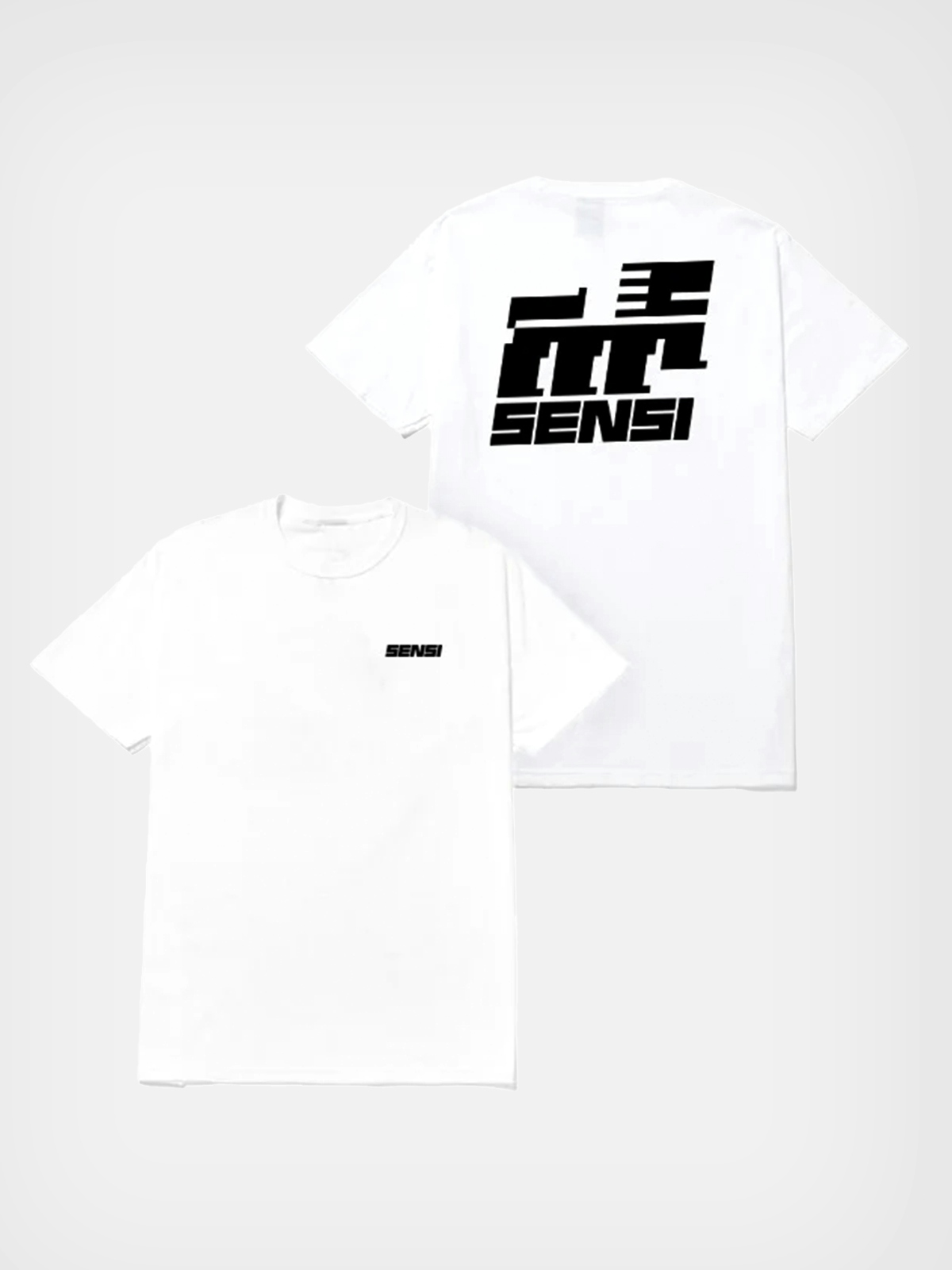 Sensi T-skjorte Set White 2