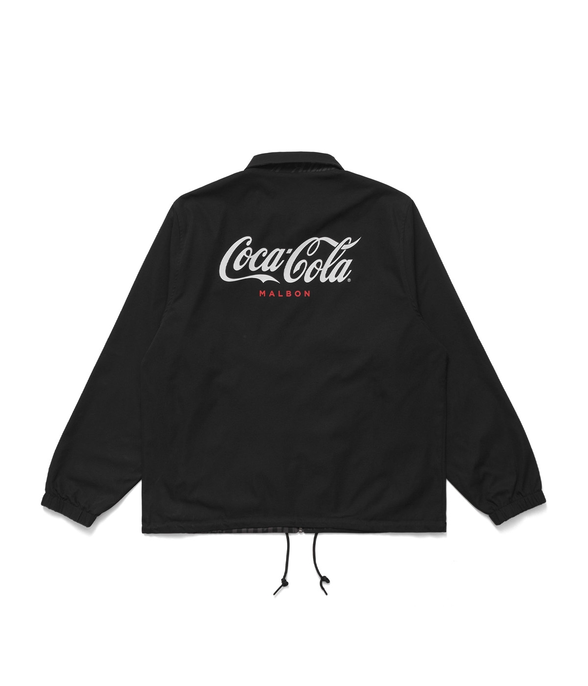 Malbon Golf Jacket Malbon X Coca Cola International Reversible Coach Black 2