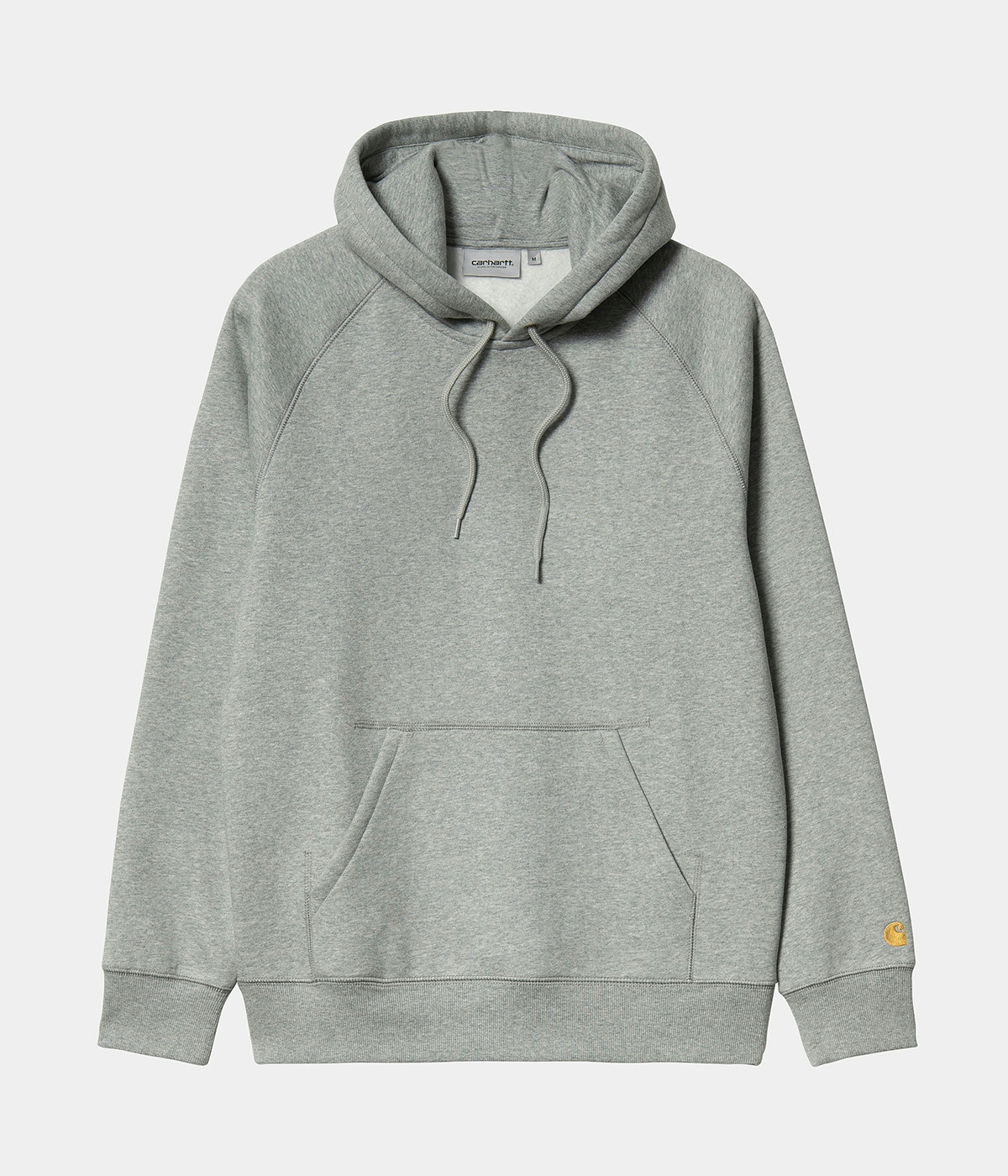 Carhartt Hoodie Chase Grey Heather / Gold 4