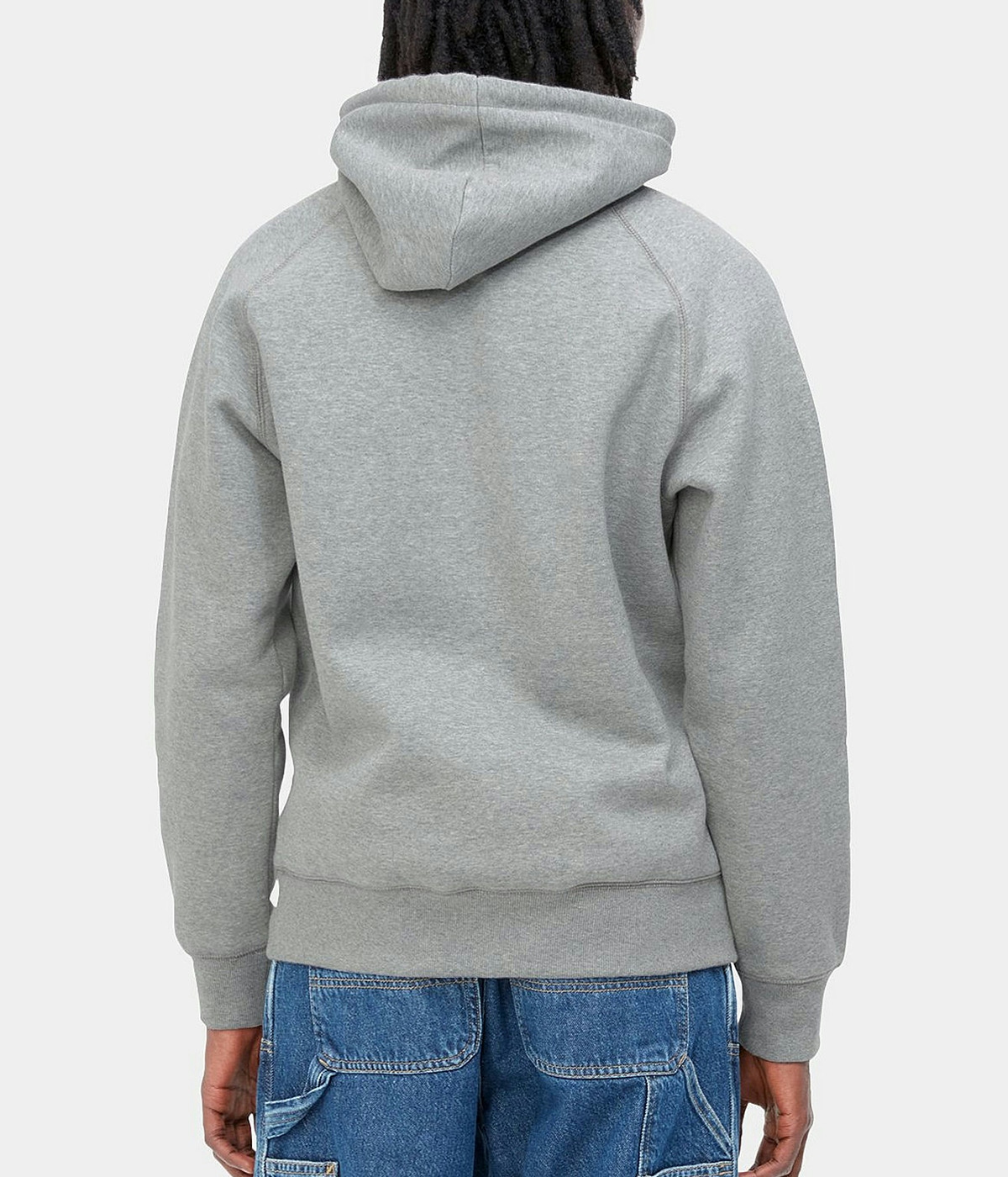 Carhartt Hoodie Chase Grey Heather / Gold 2