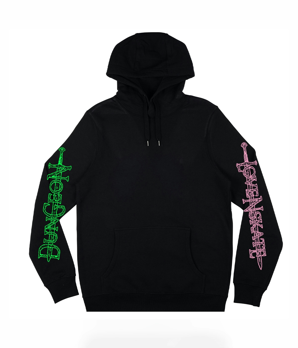 Lovenskate Dungeon X Lns' By French Hoodie Black 1