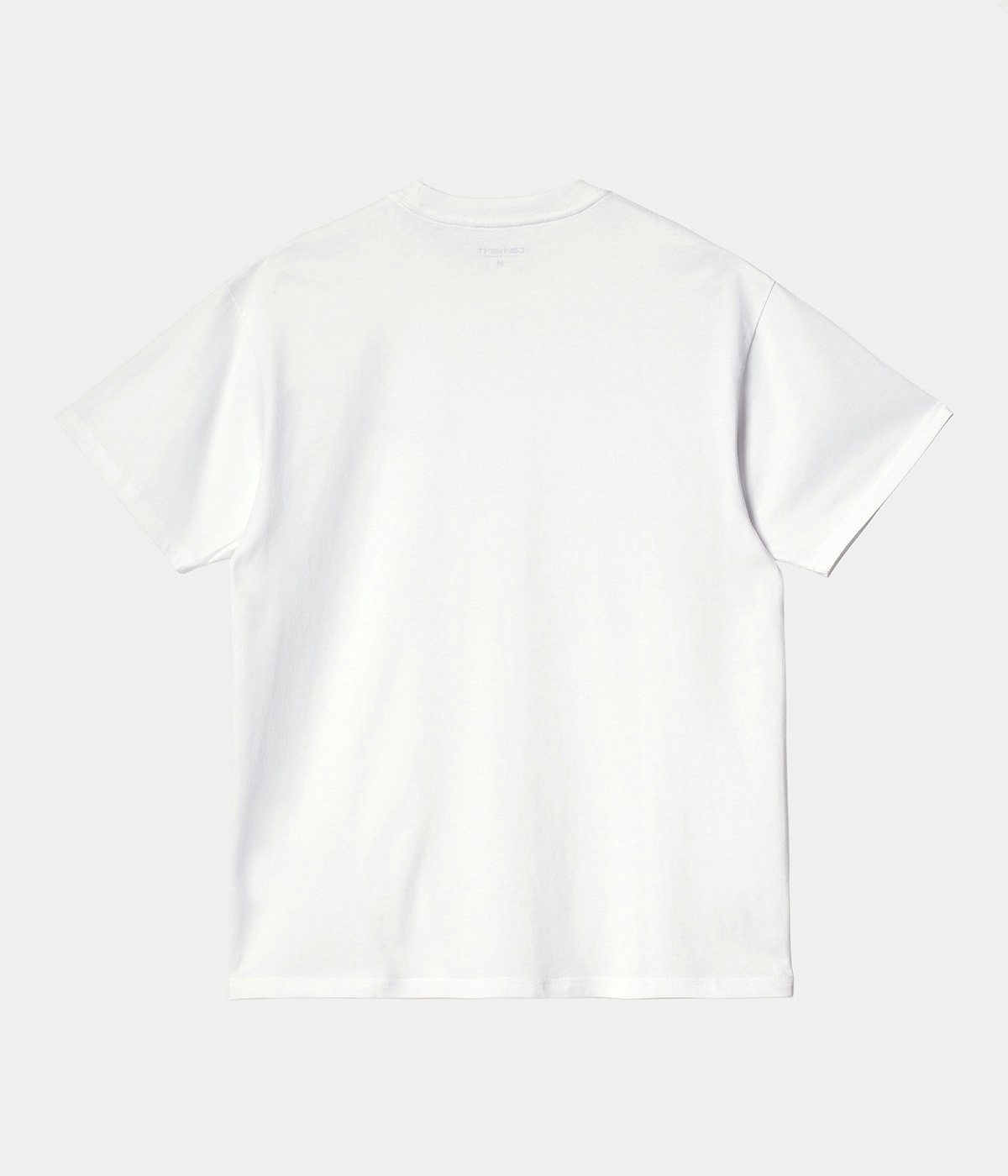 Carhartt T-shirt S/S American Script White 3