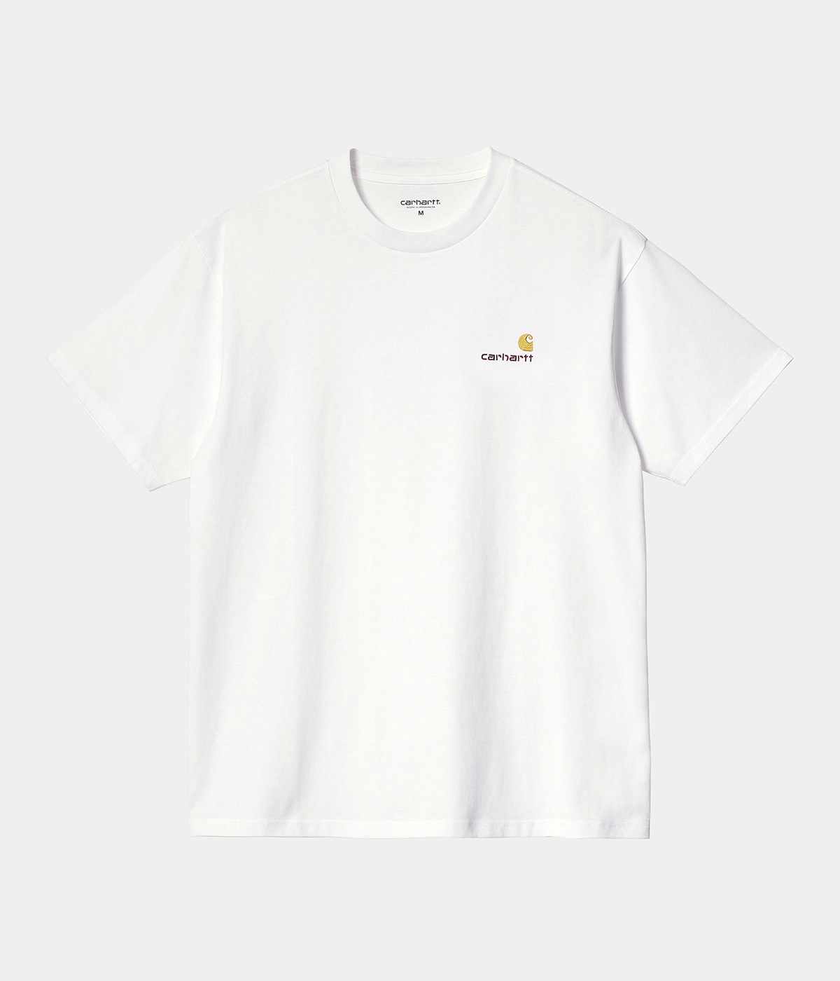 Carhartt T-shirt S/S American Script White 2