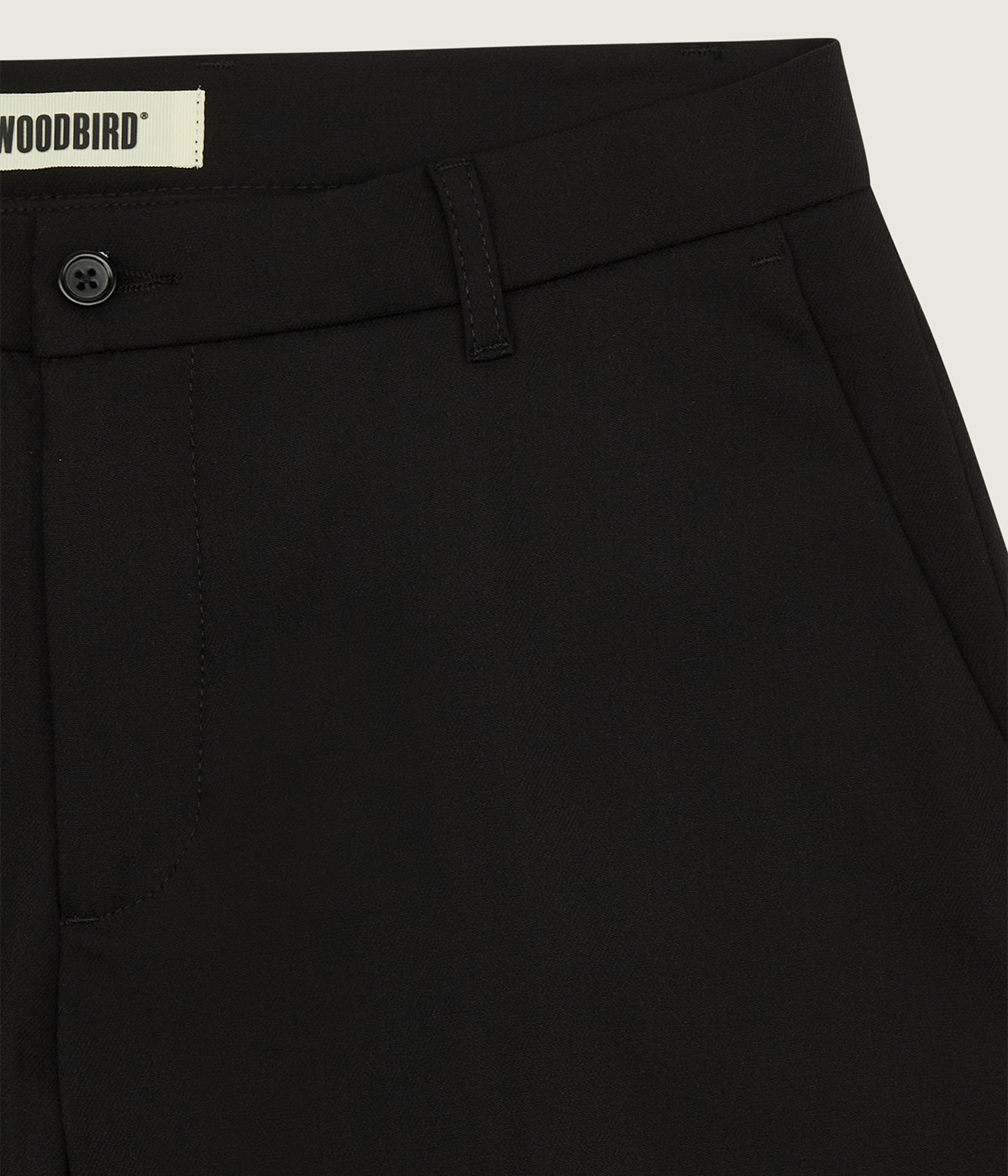 Woodbird Pants Eik Nickel Black 3