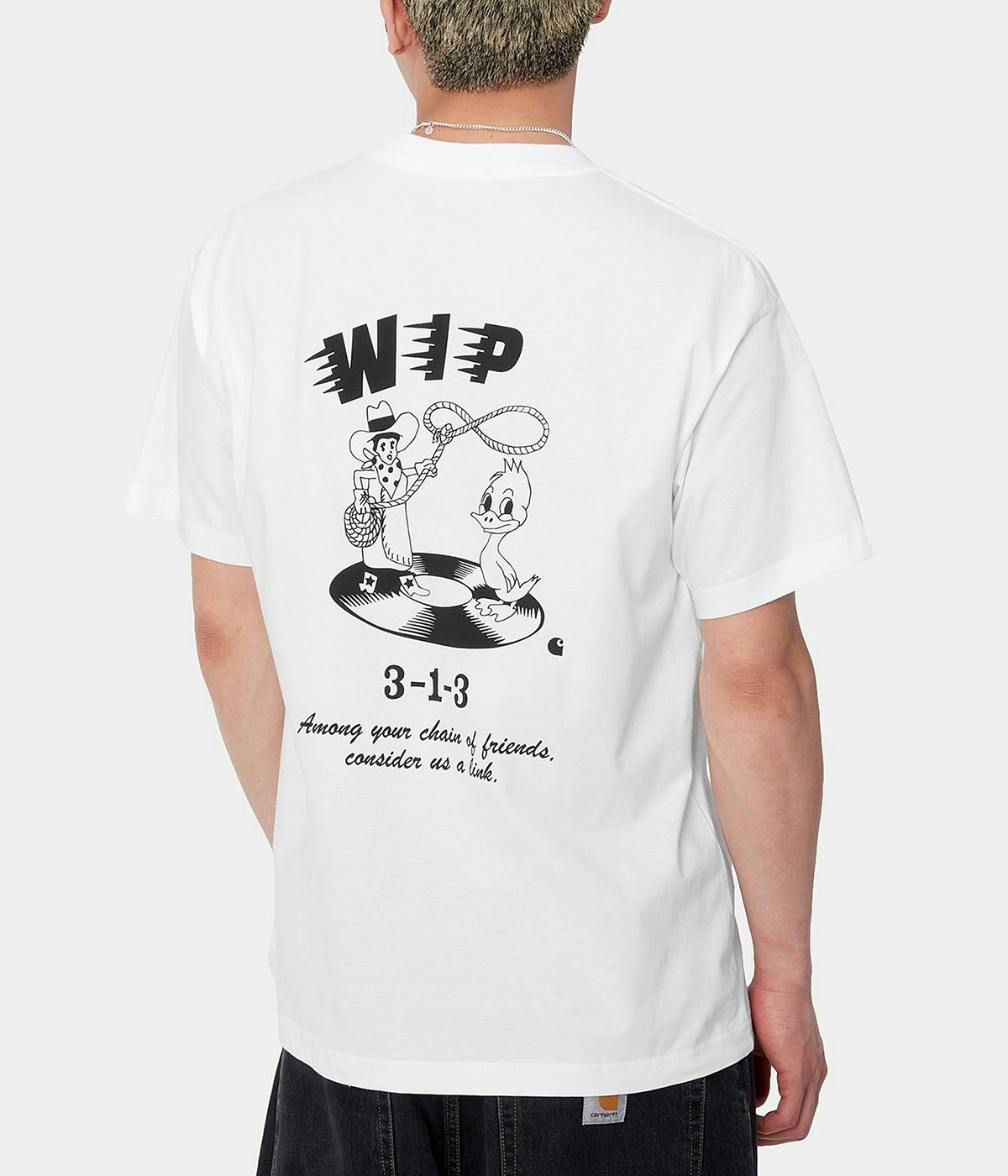 Carhartt T-shirt S/S Friendship White / Black