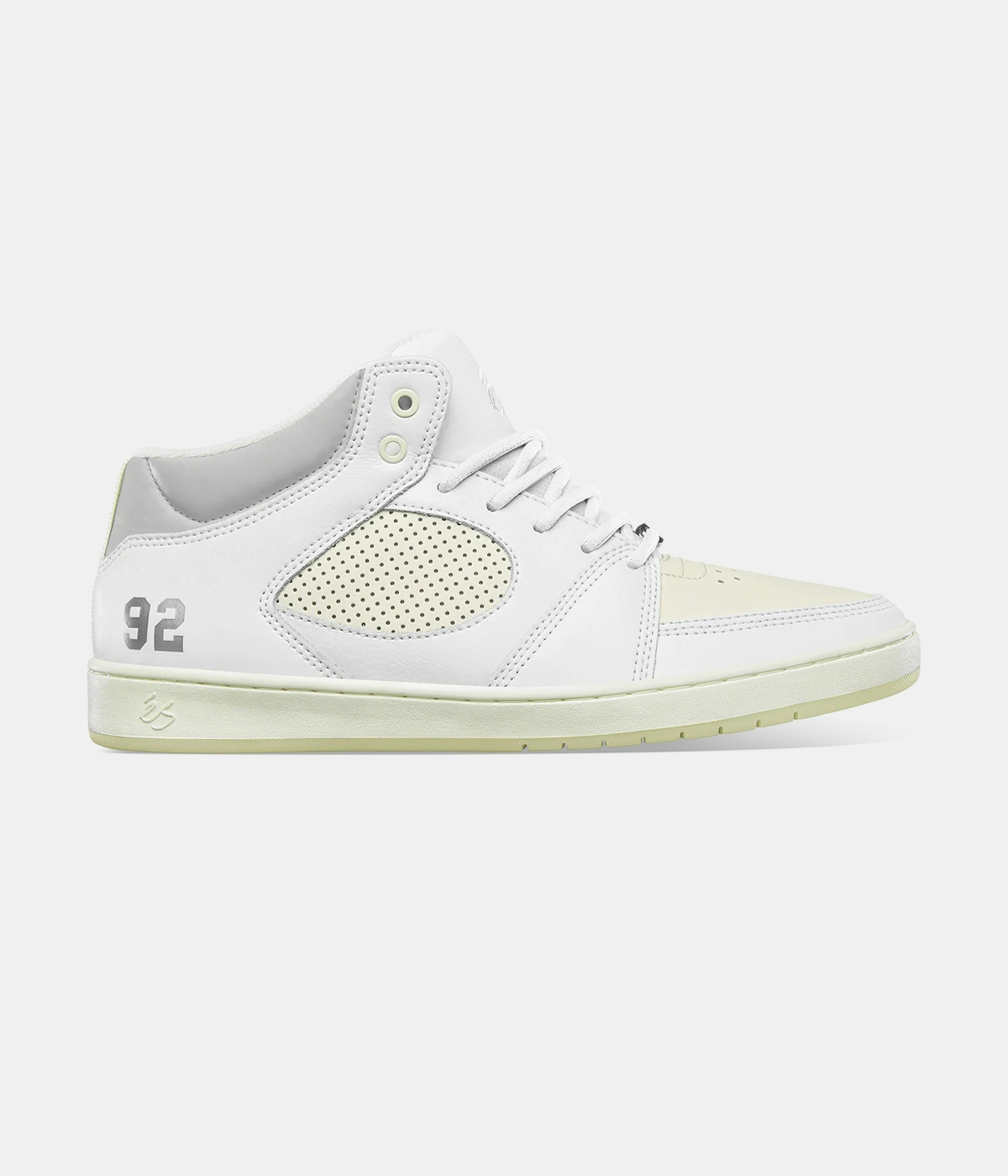 éS Footwear Accel Slim Mid White/Light Grey 1