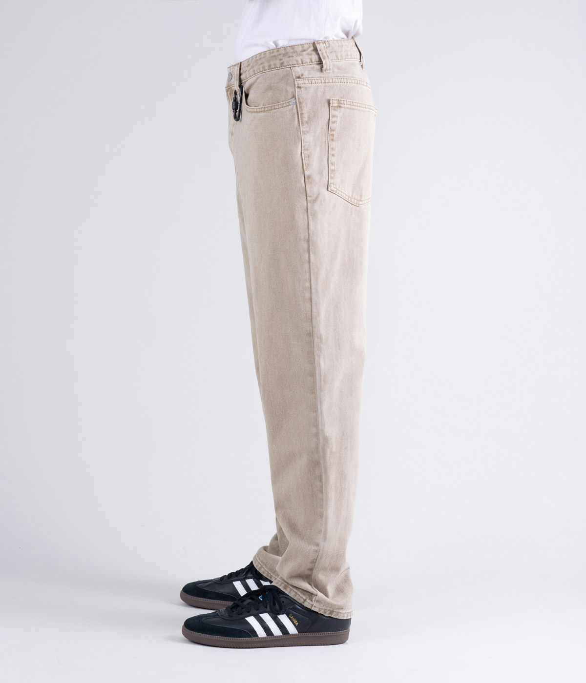 Gizmo Jeans Gizmo Straight Leg Ecru 3