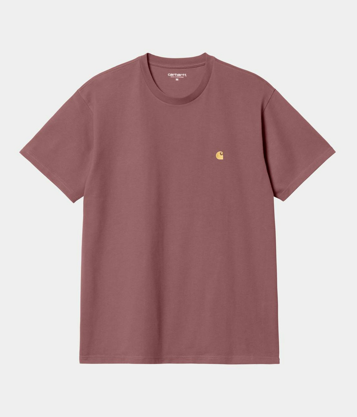 Carhartt T-shirt S/S Chase Dusty Fuchsia/Gold 1