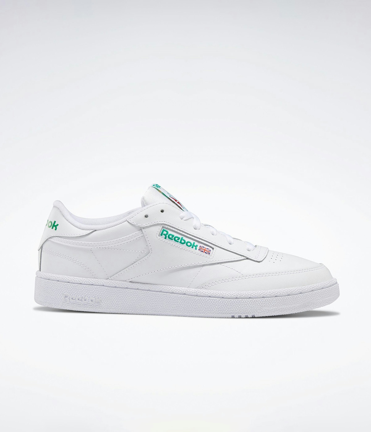 Reebok Skor CLUB C 85 White/White/Green 5