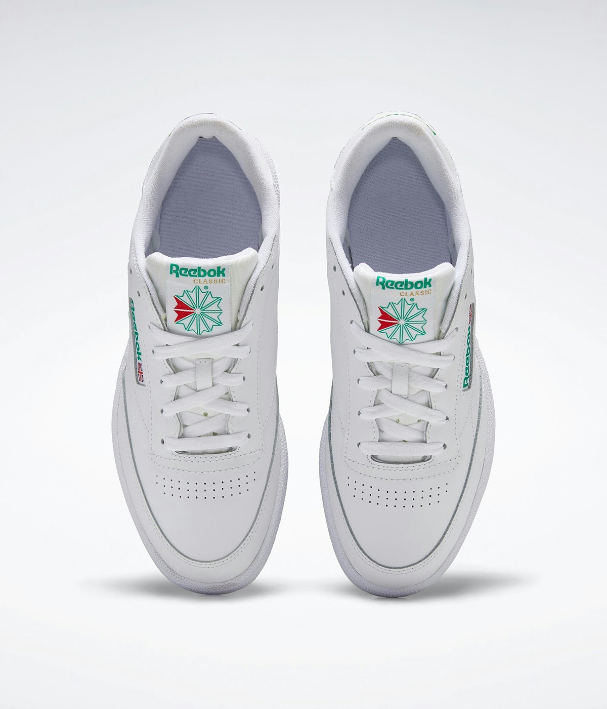 Reebok Shoes CLUB C 85 White/White/Green 3