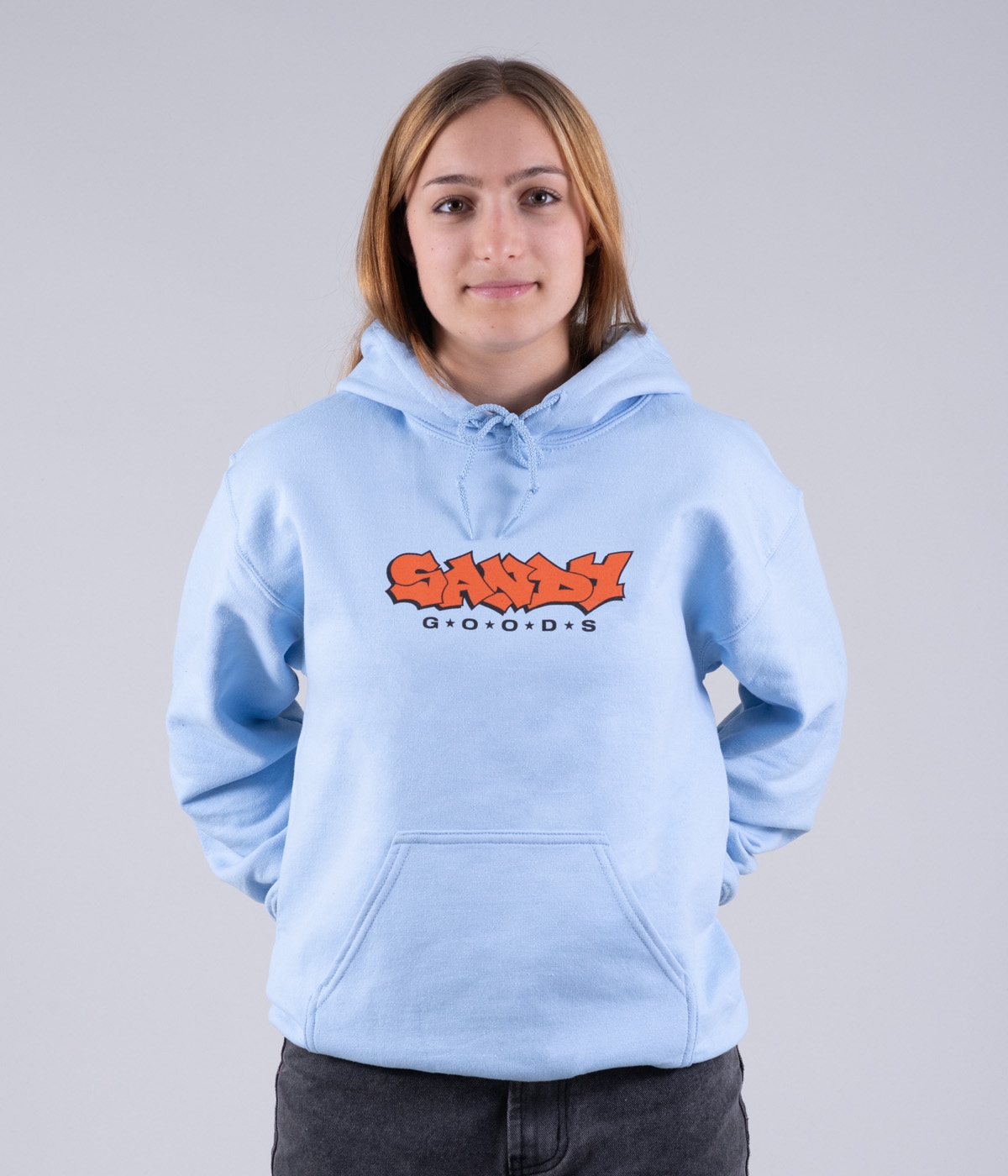 Sandy Goods Hoodie Sandy Graf Light Blue