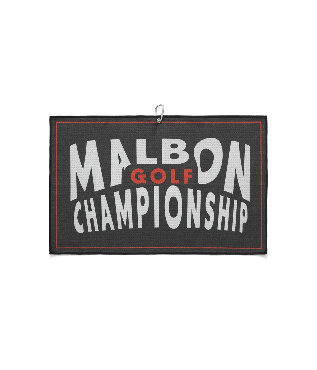 Malbon Golf Towel Championship Black
