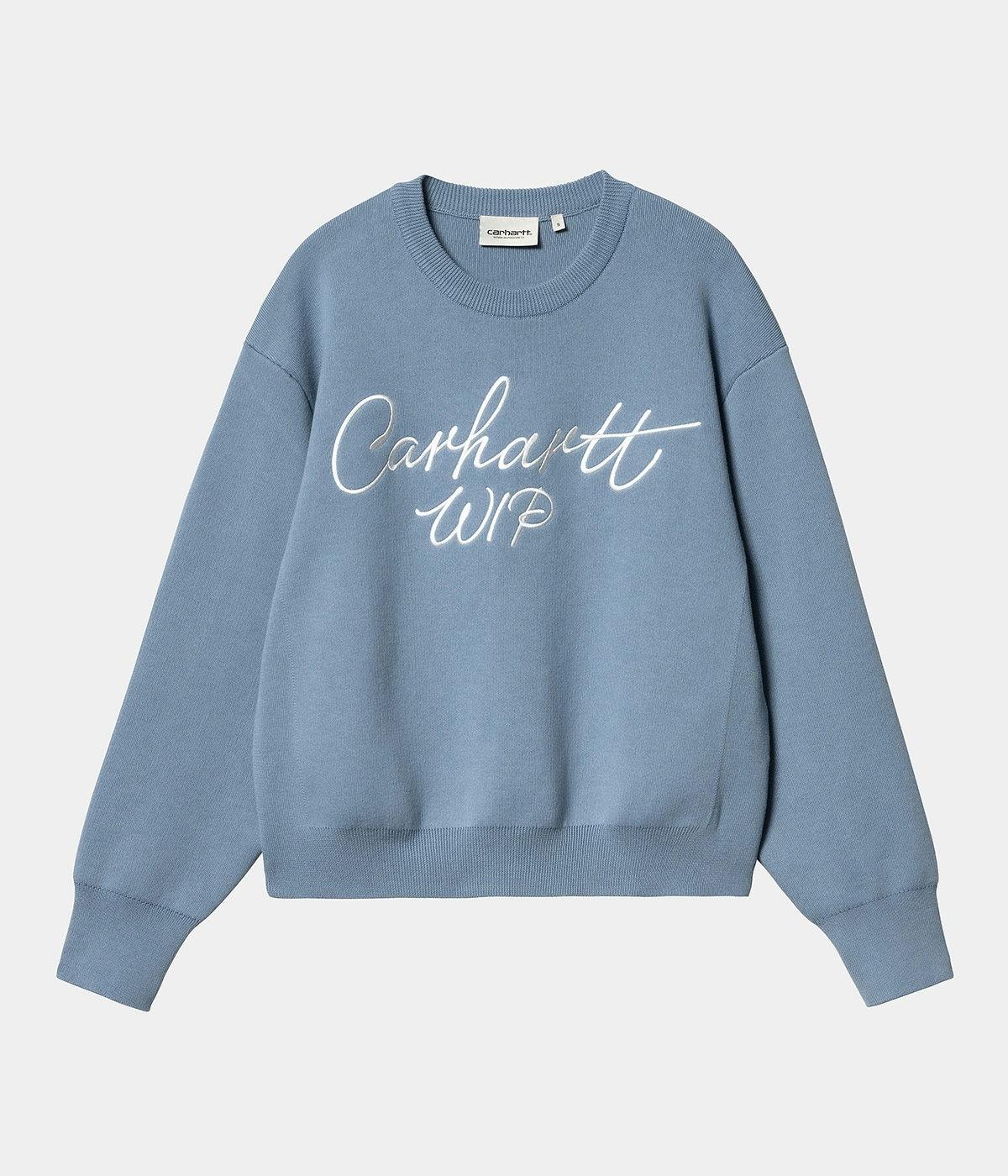 Carhartt Genser W' Signature Dusty Ice / Wax 3