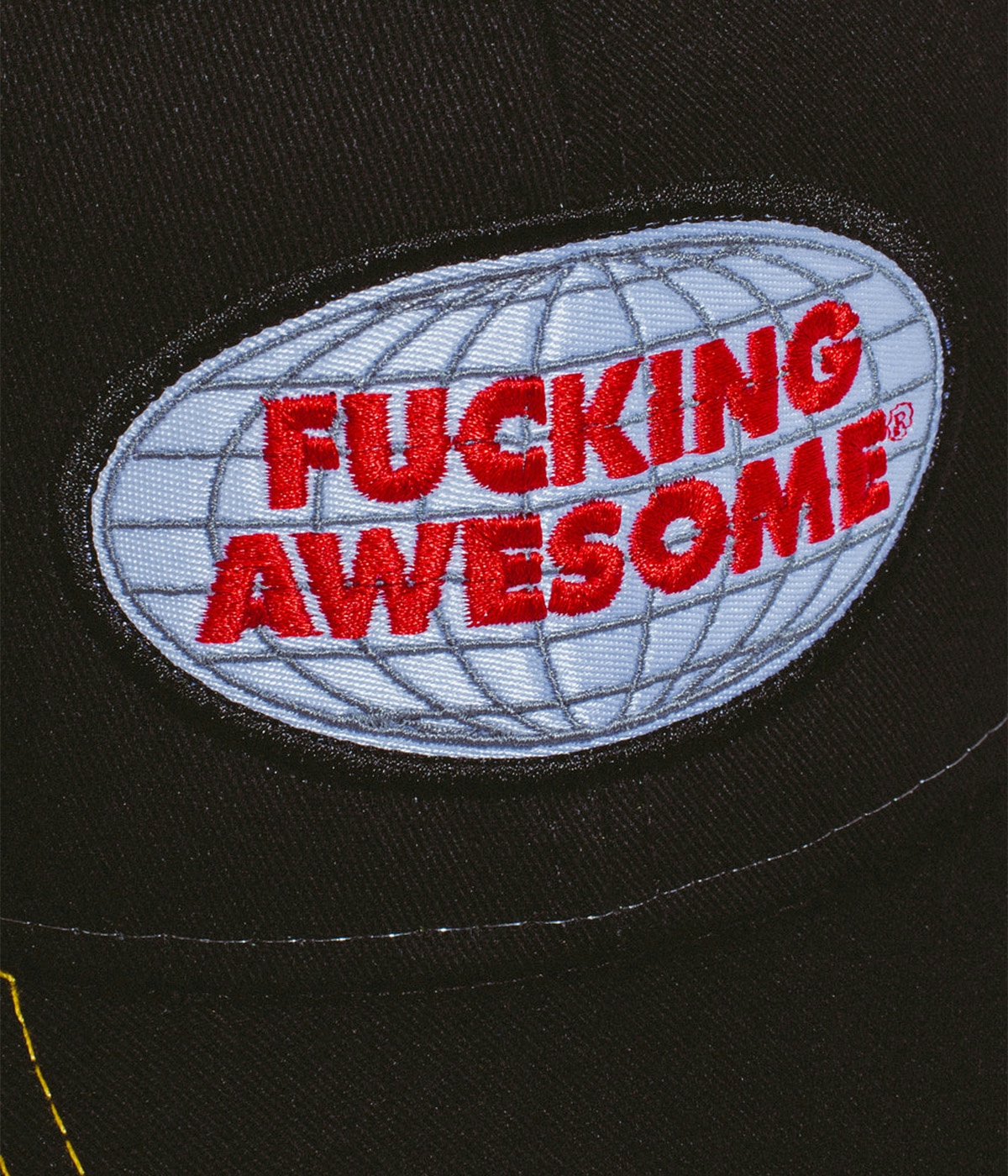 Fucking Awesome Cap Mechanic Black Gold 2