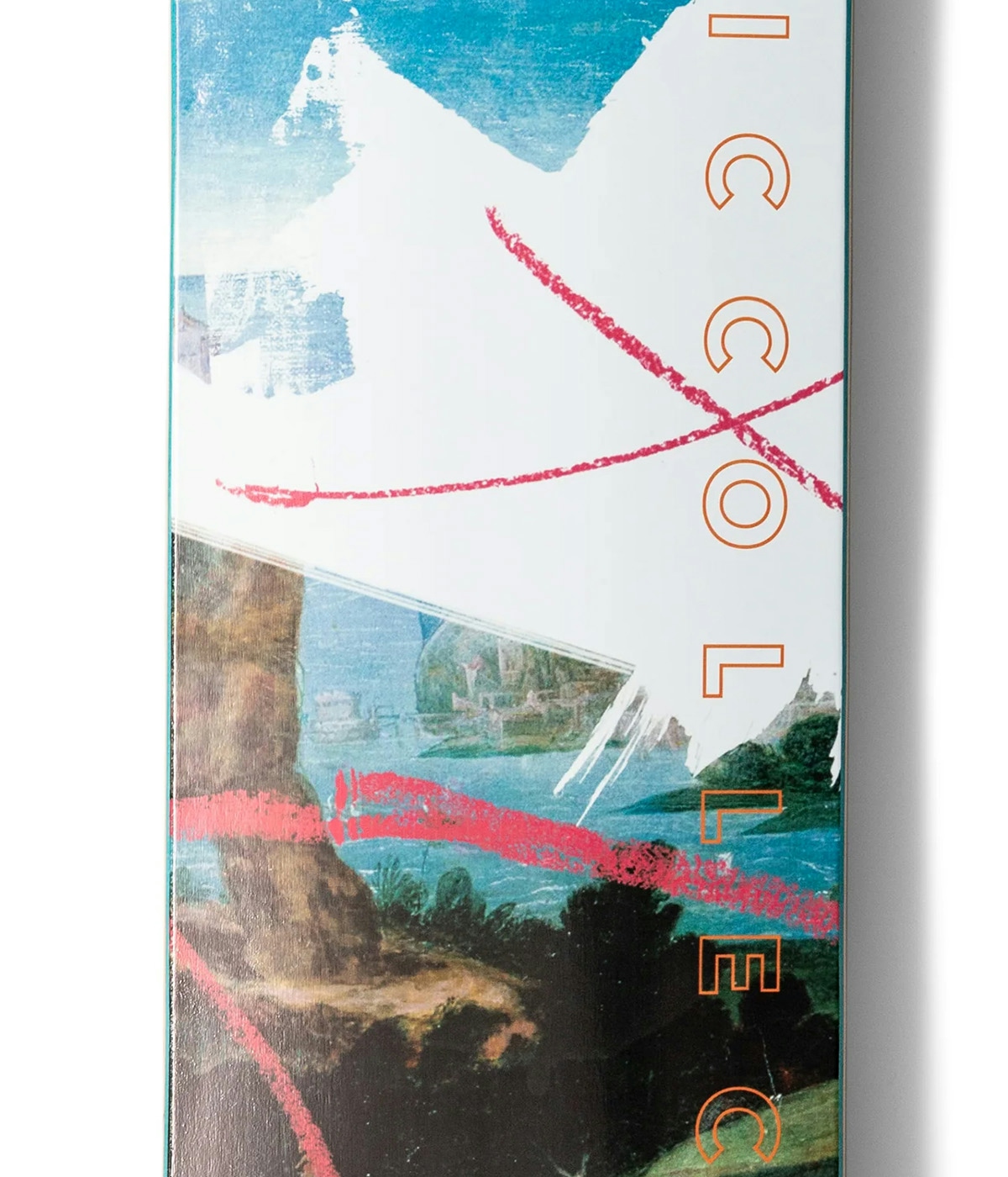 Poetic Collective Skateboard Red Strokes 8.125" Multicolor 2