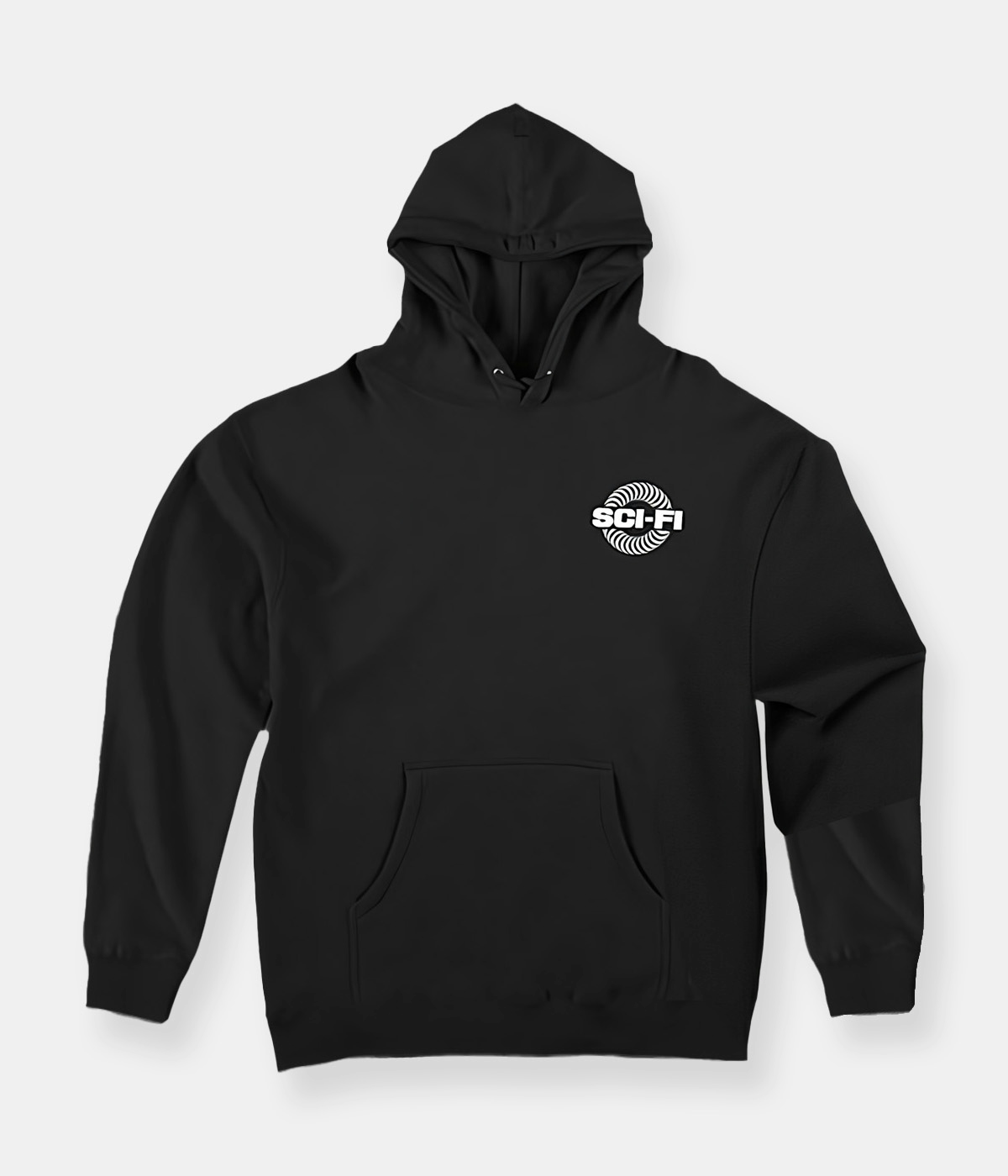 Spitfire Wheels Hoodie SF Sci-fi Silence Black 1