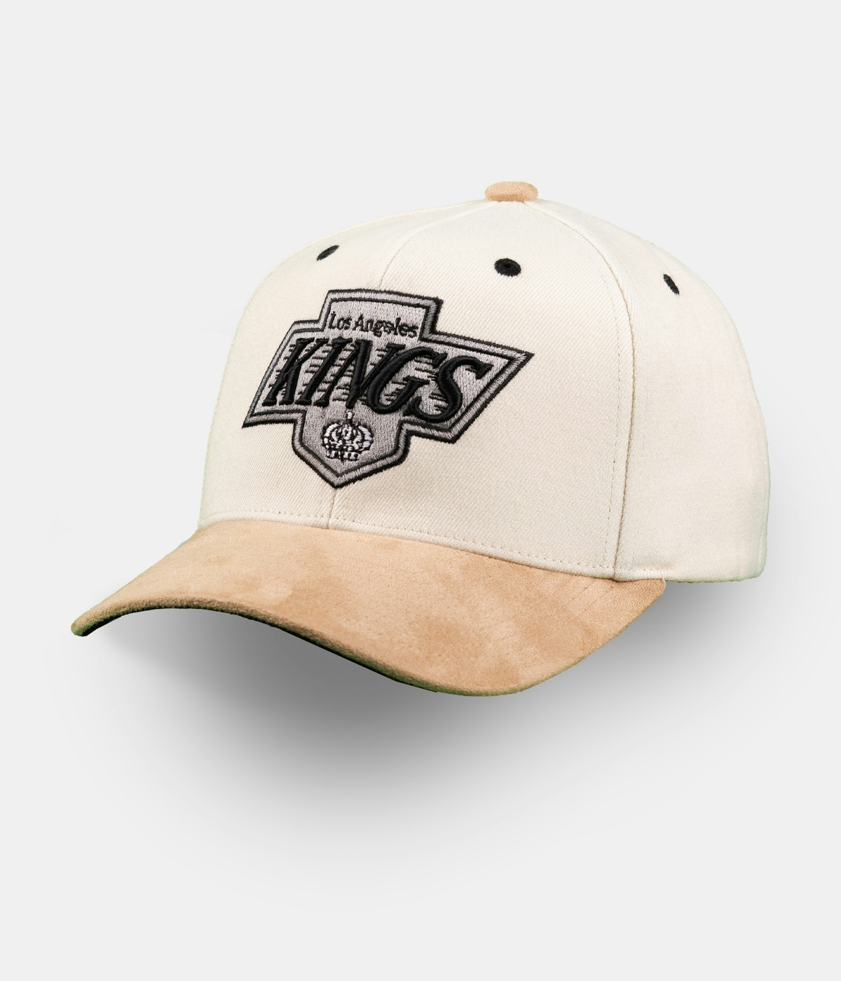 Mitchell & Ness Cap Cardinal Classic Red Los Angeles Kings Cream