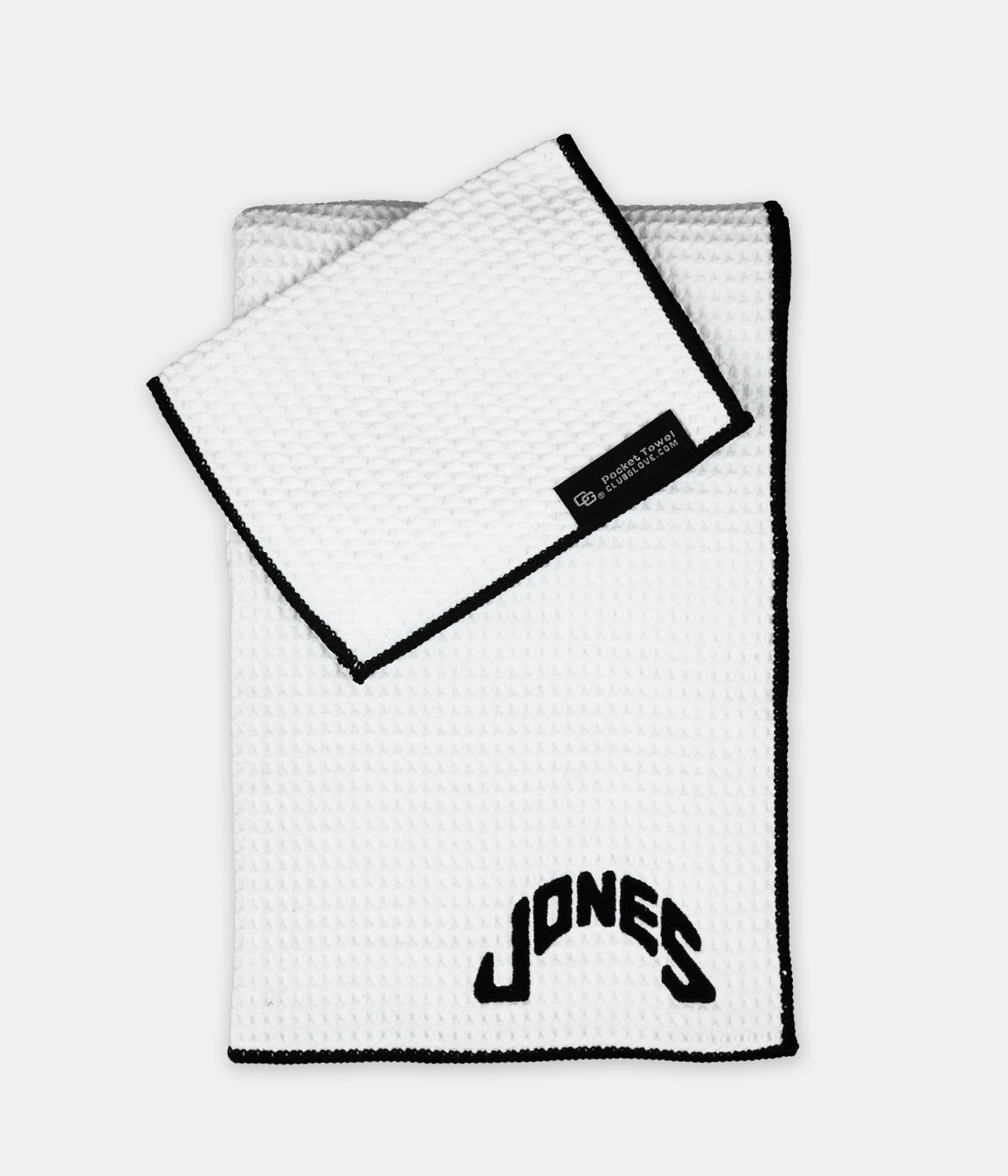 Jones Sports Co. Tour Towel White/Black