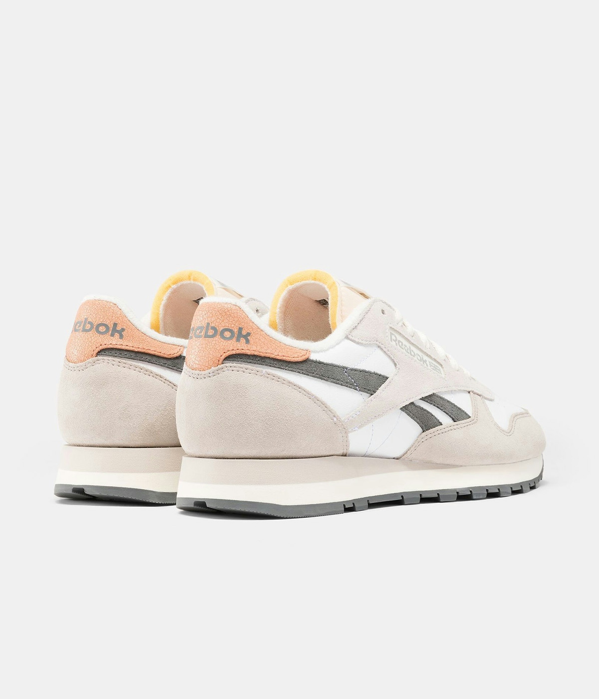 Reebok Skor CLASSIC LEATHER White/Moonstone/Grey 2