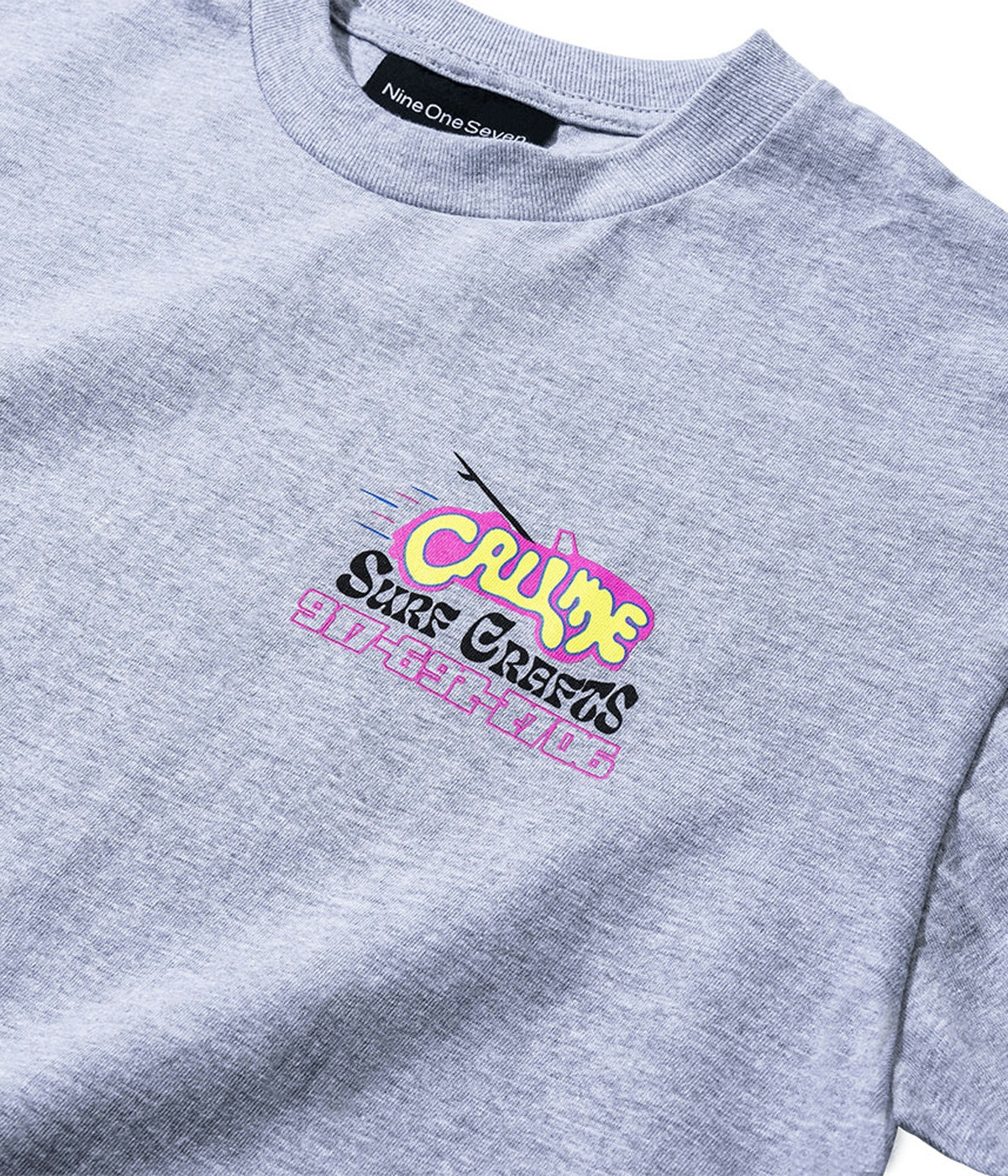 Call Me 917 Surf Crafts T-shirt Grey 3