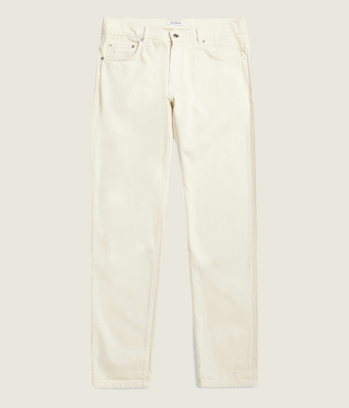 Woodbird Jeans WBDoc Twill Pants Off White 3