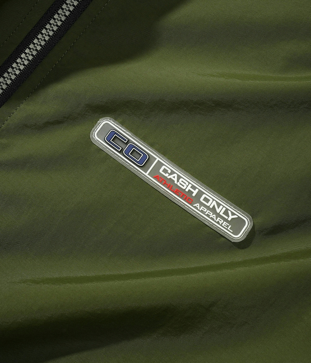 Cash Only Jacket Transit Nylon Army/Tan 4