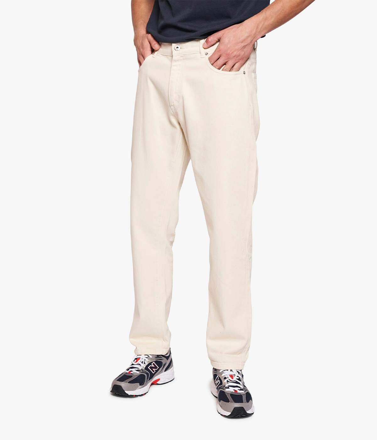 Woodbird Jeans WBDoc Twill Pants Off White 1