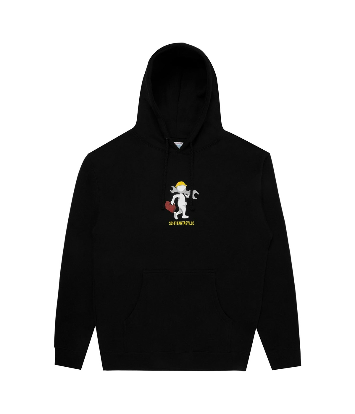 Sci-Fi Fantasy Hoodie Tech Support Black 1