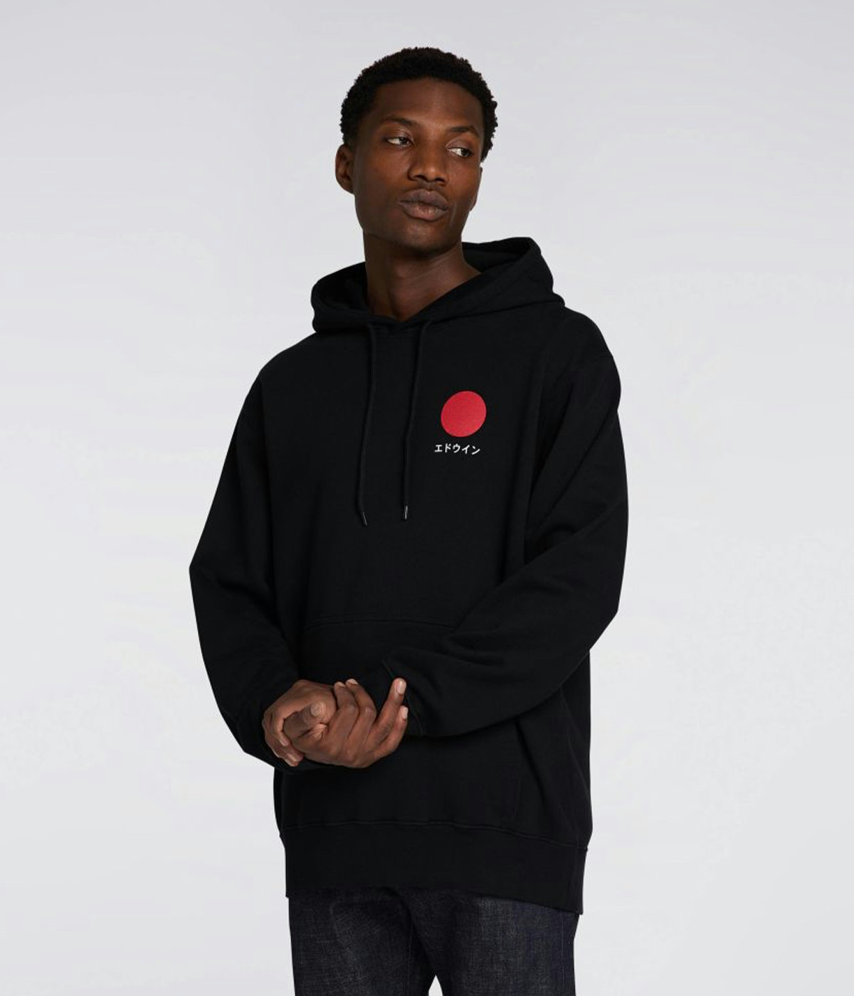 Edwin Hoodie Japanese Sun Black 3