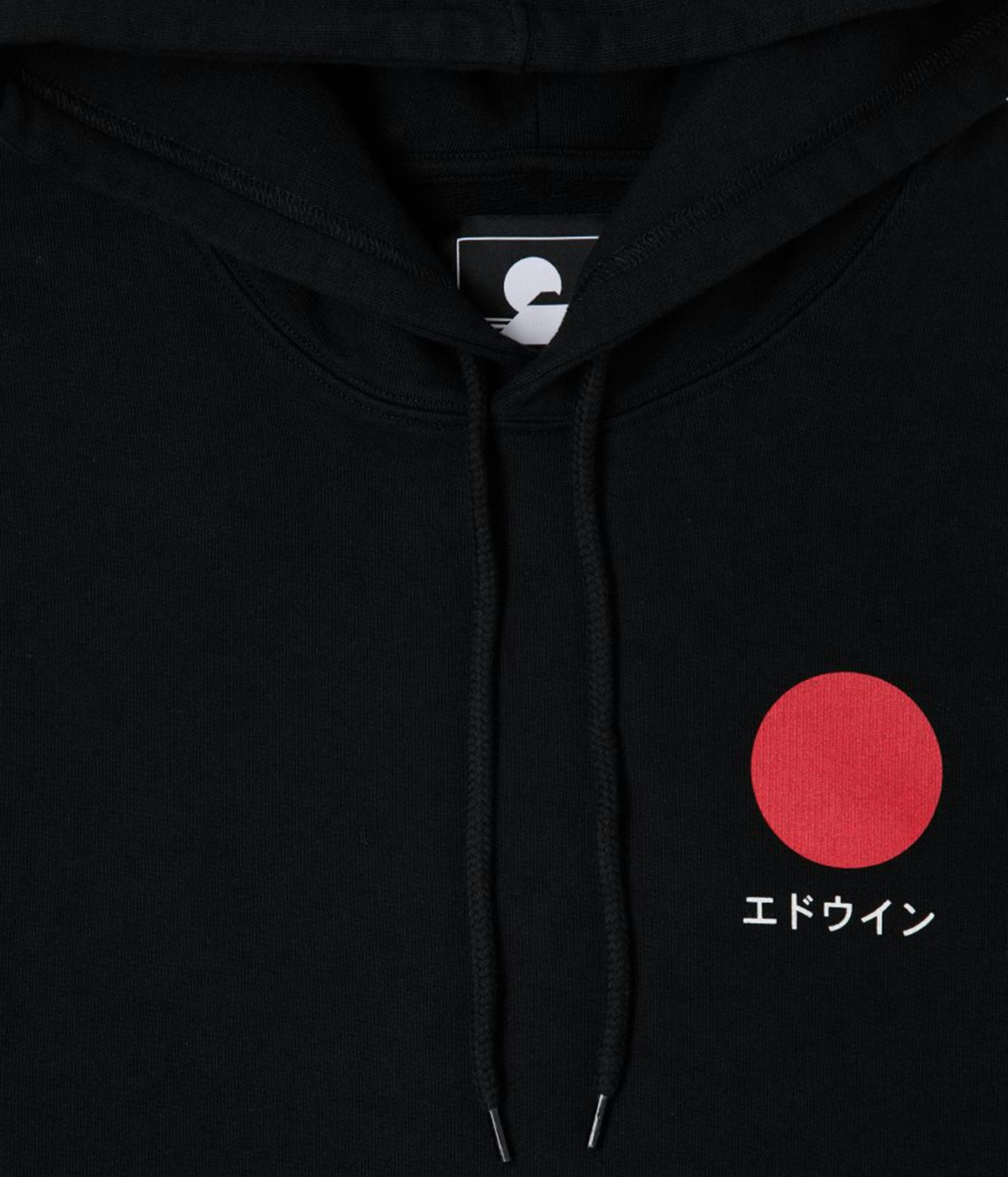 Edwin Hoodie Japanese Sun Black 5