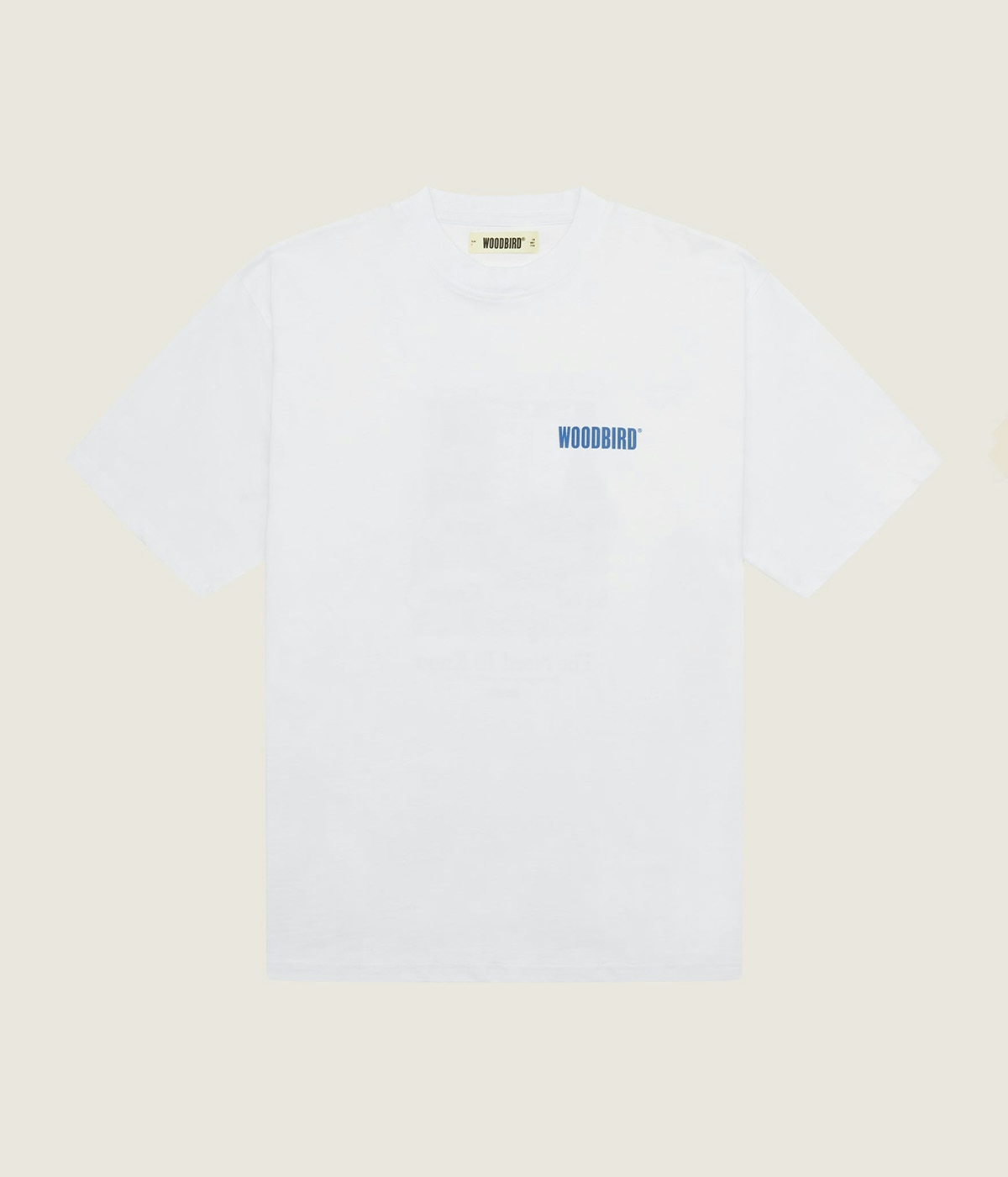 Woodbird T-shirts Baine Chop White 2