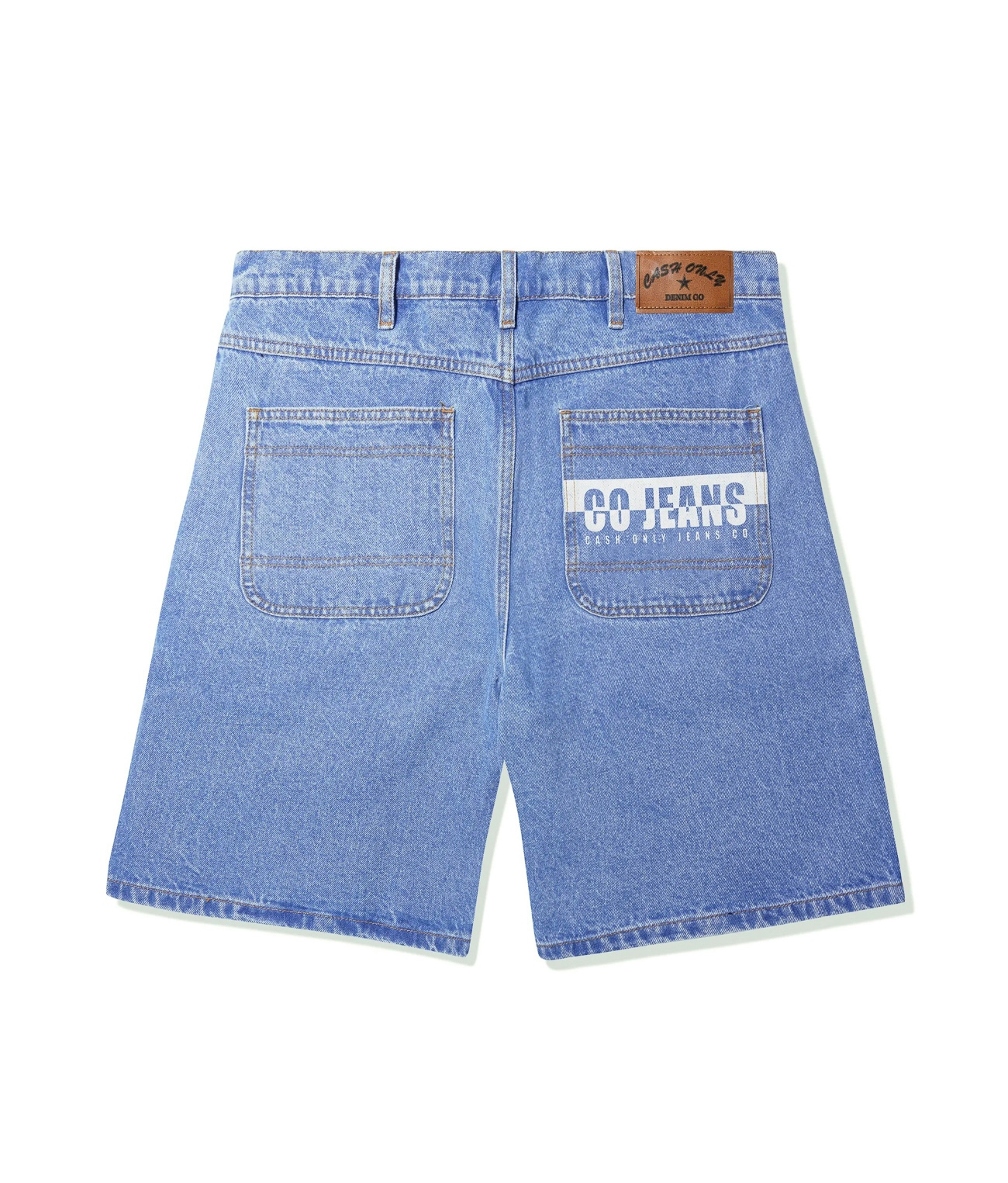 Cash Only Jeans Denim Shorts Washed Indigo 2