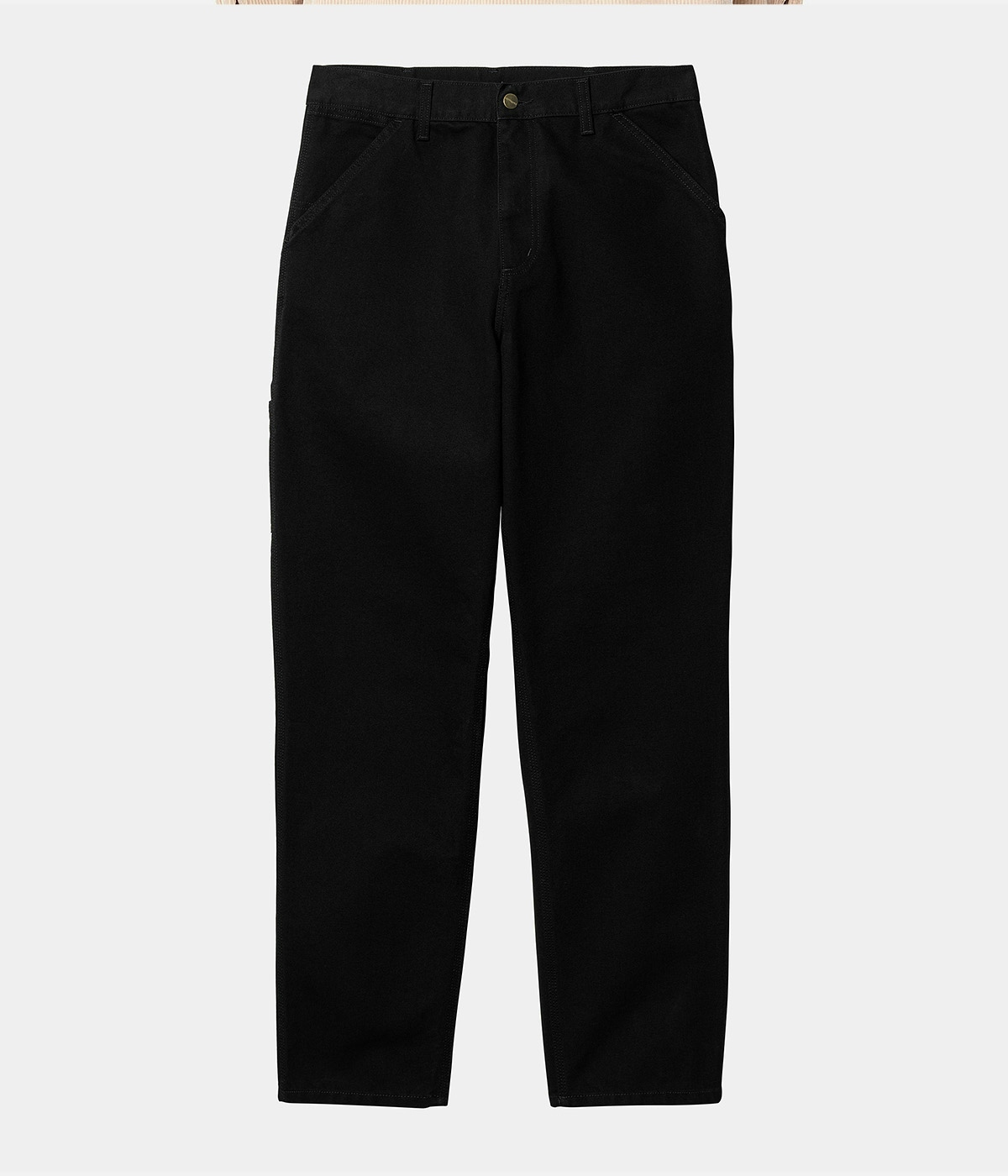 Carhartt Pants Single Knee Black rinsed 4