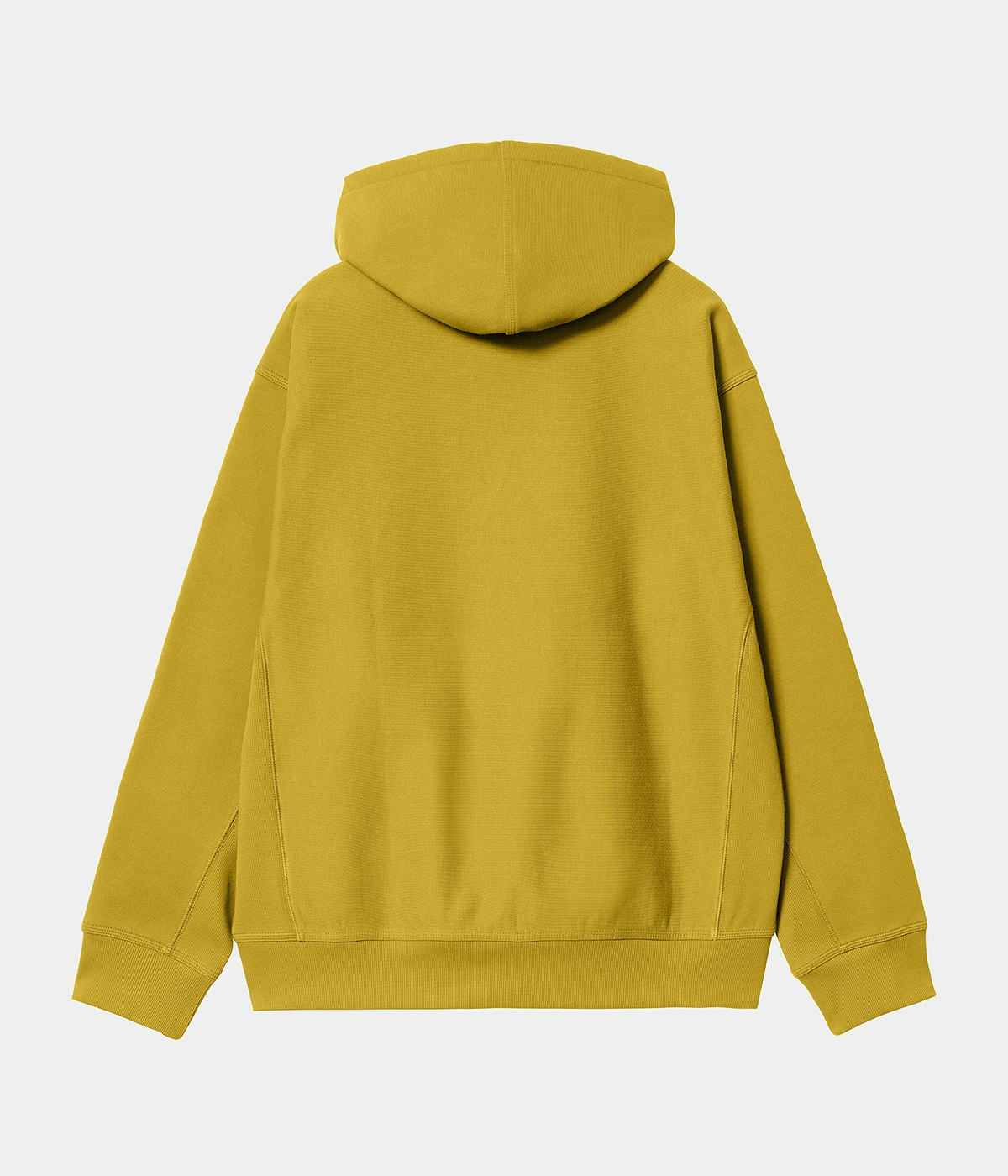 Carhartt Hooded American Script Sweat Golden Olive 3