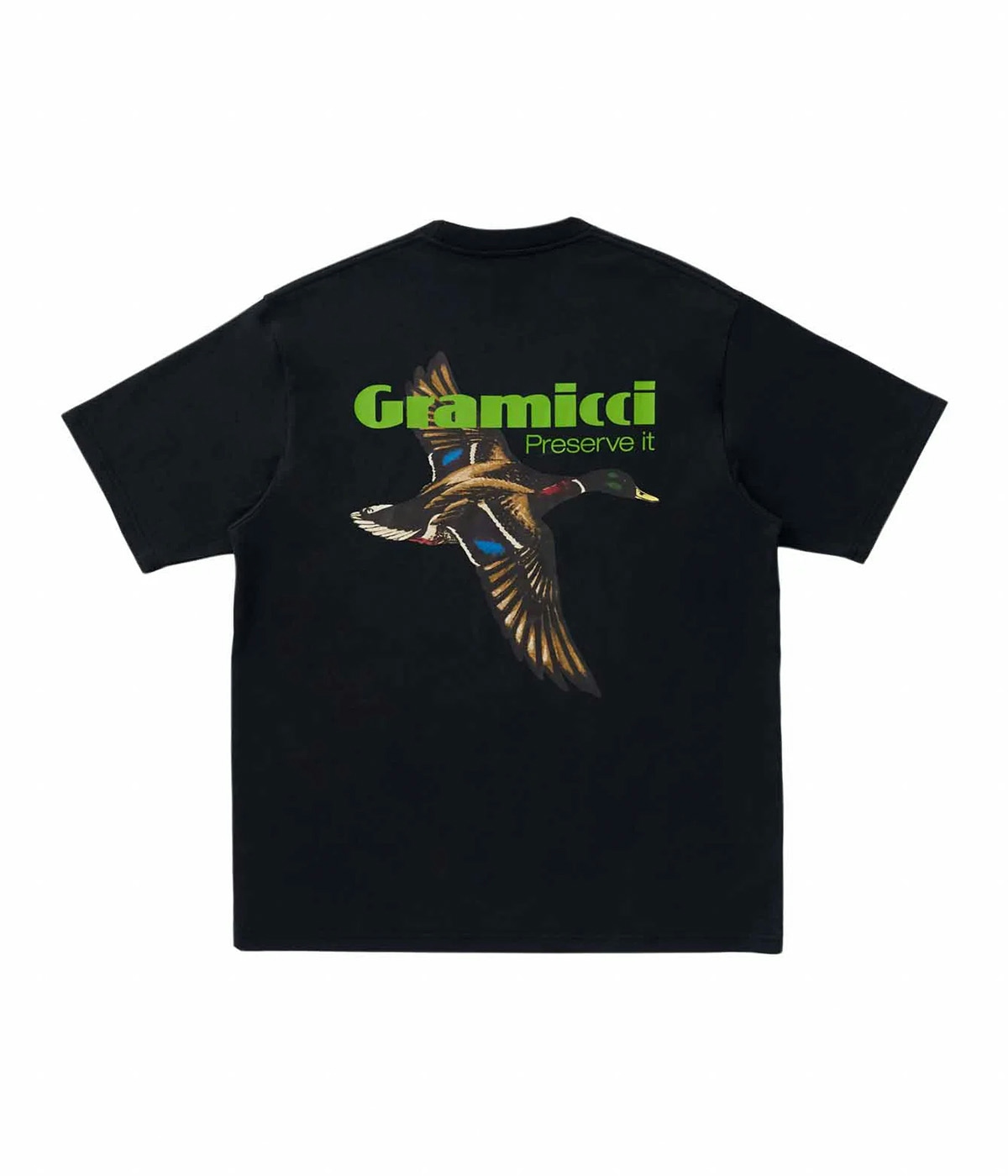 Gramicci T-shirt Preserve It Vintage Black