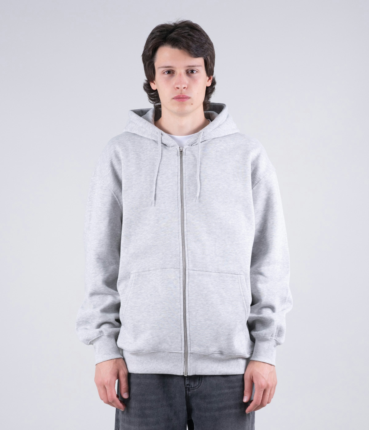 Streetworld Zip Hoodie Streetworld Classic Grey Melange 1