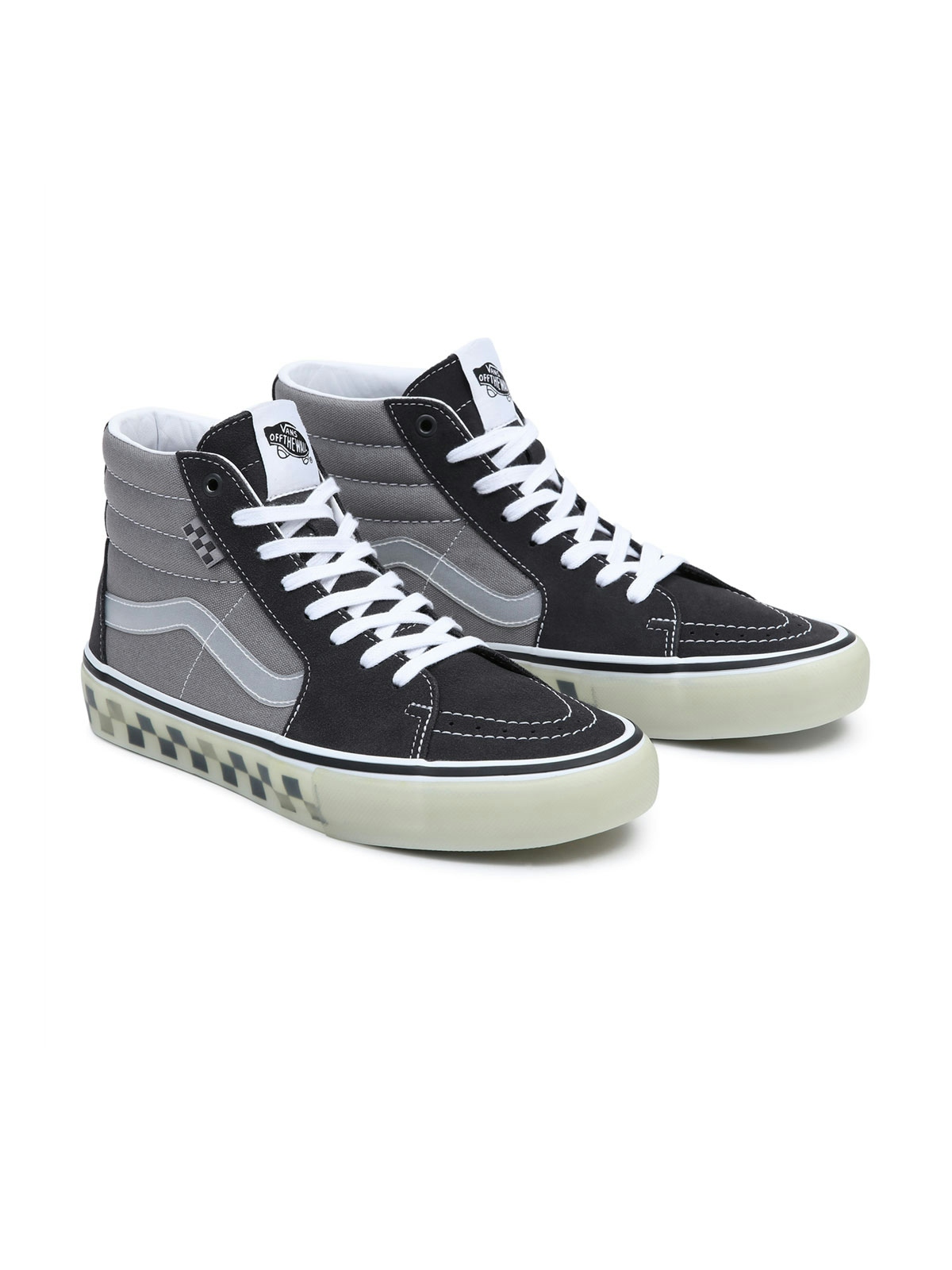 Vans Skate SK8-Hi Shoes Translucent rubber Grey 1